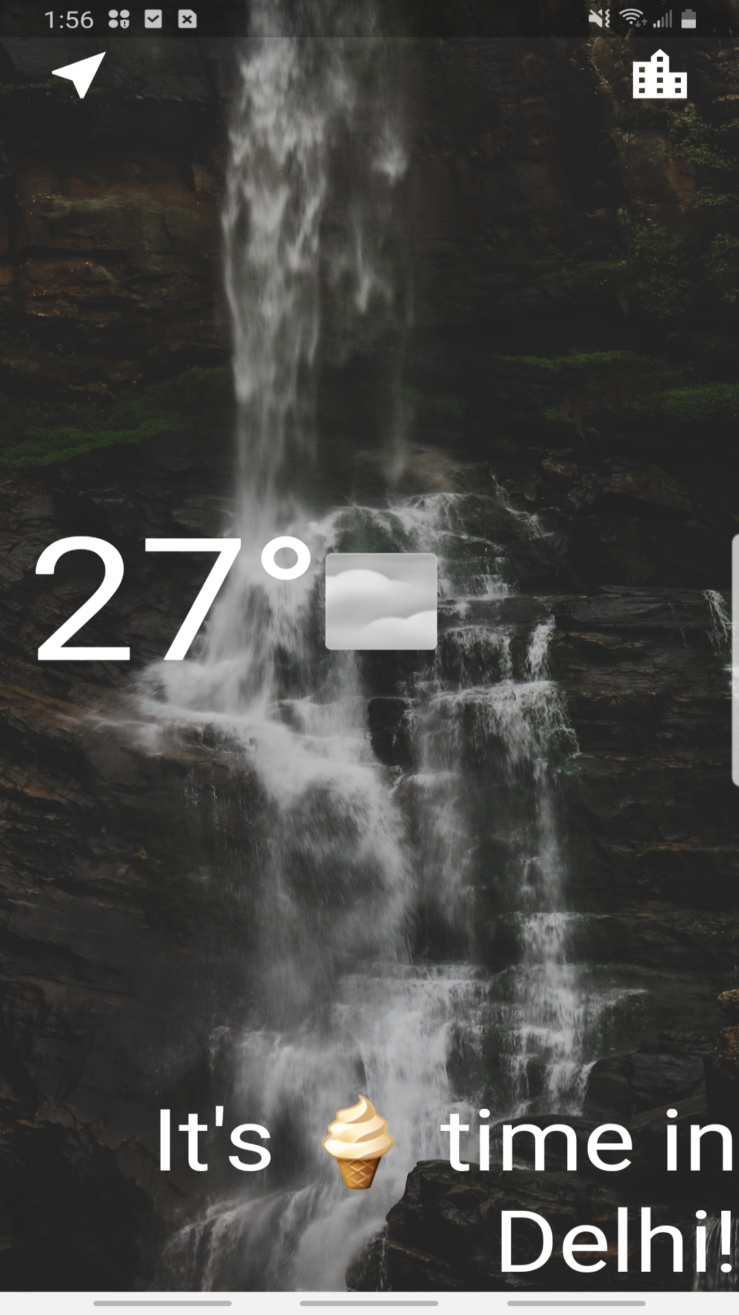 Climate-Temperature Application screenshot