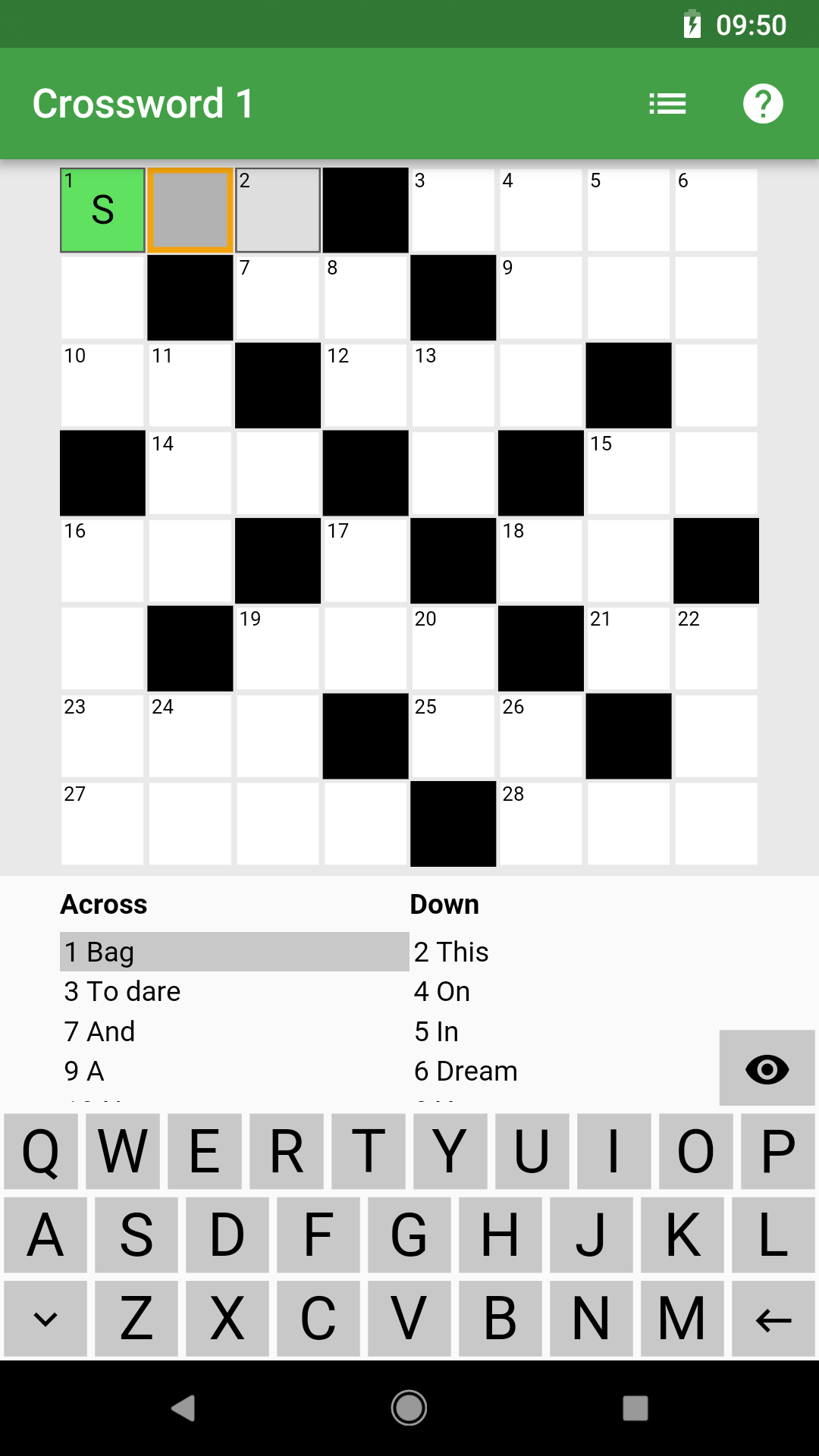 Crosswords To Learn French screenshot