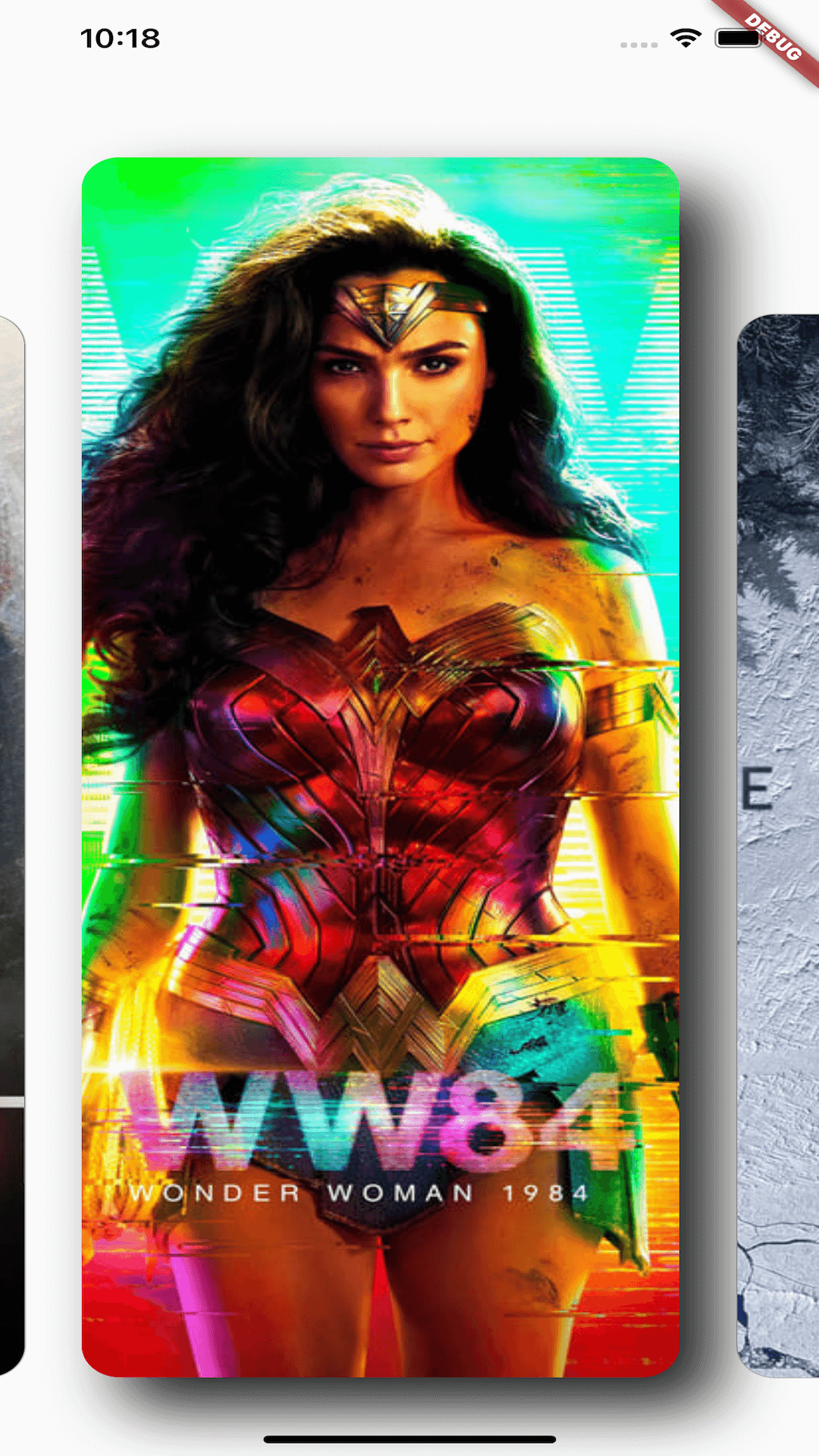 flutter movie project screenshot