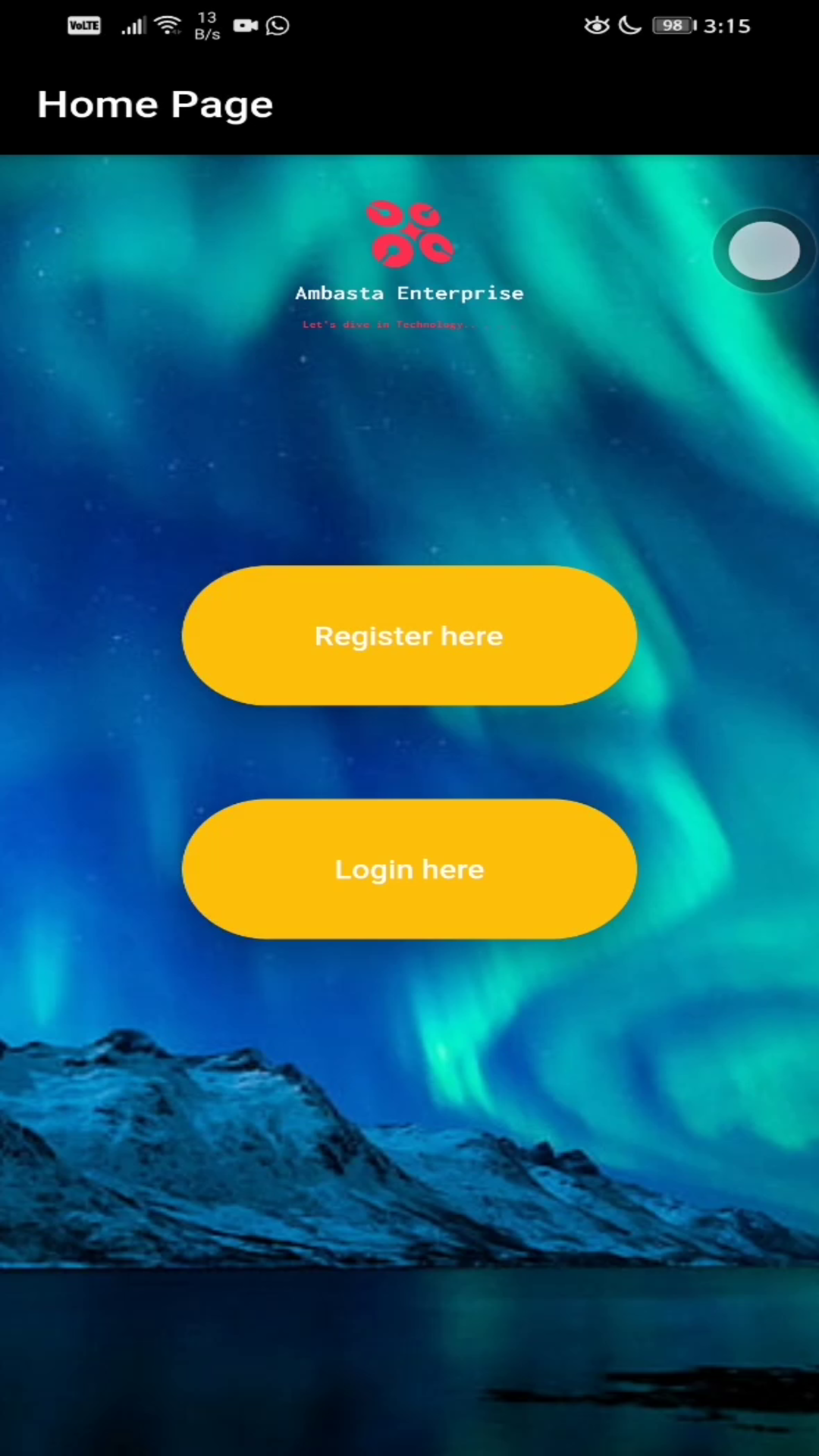 firebase_app screenshot 2