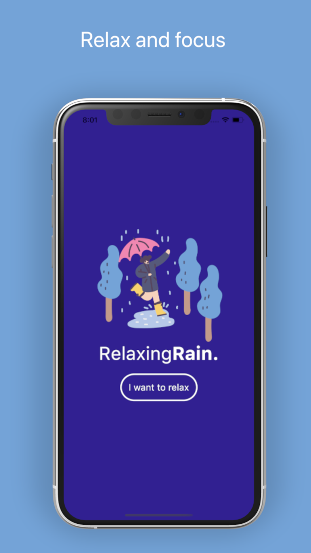 Relaxing Rain screenshot