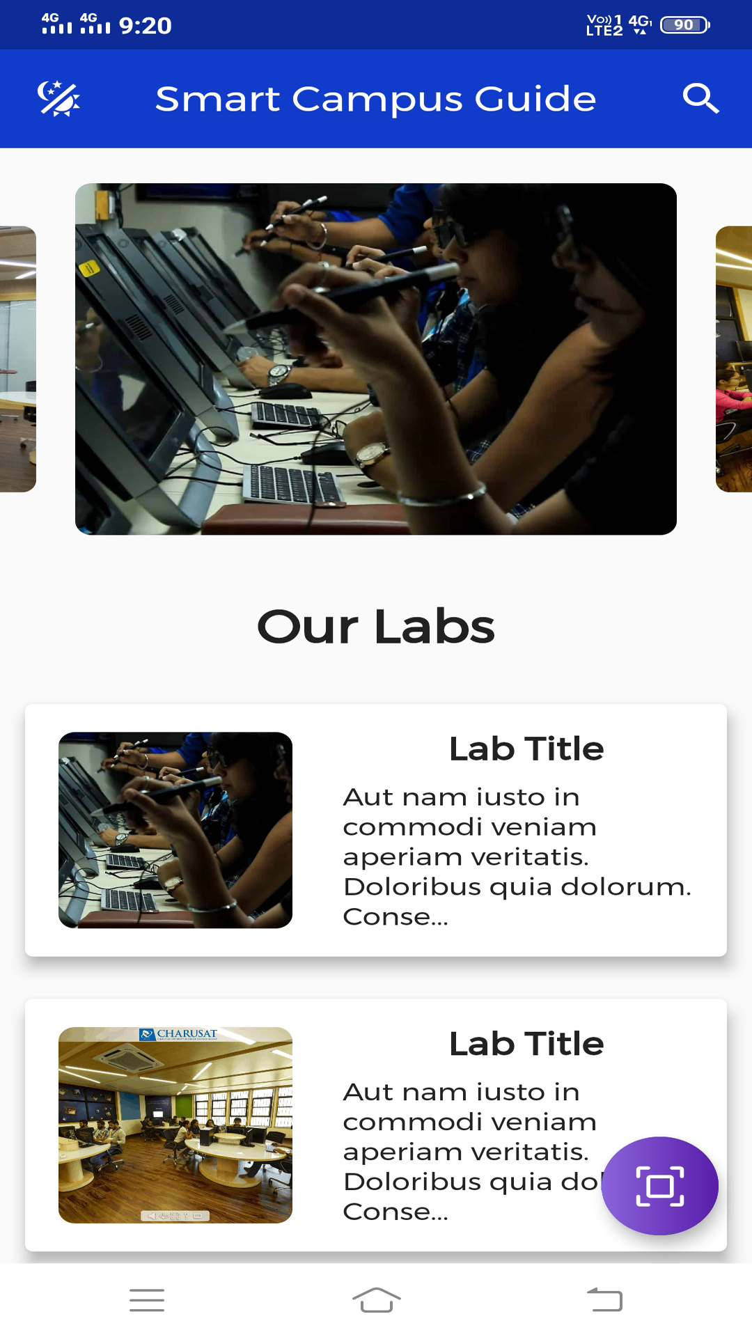 Smart Campus Guide screenshot