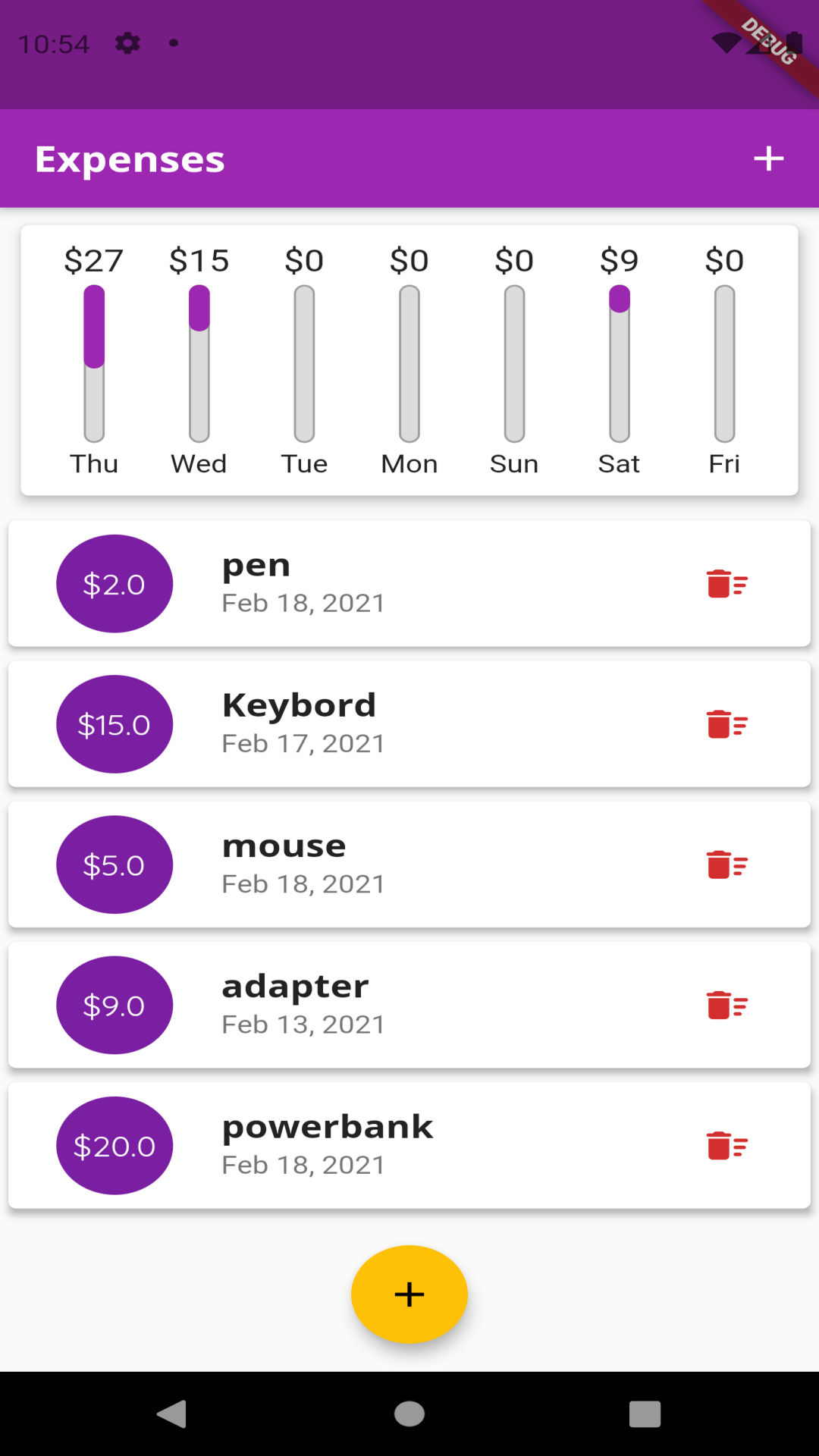 expense_manager screenshot