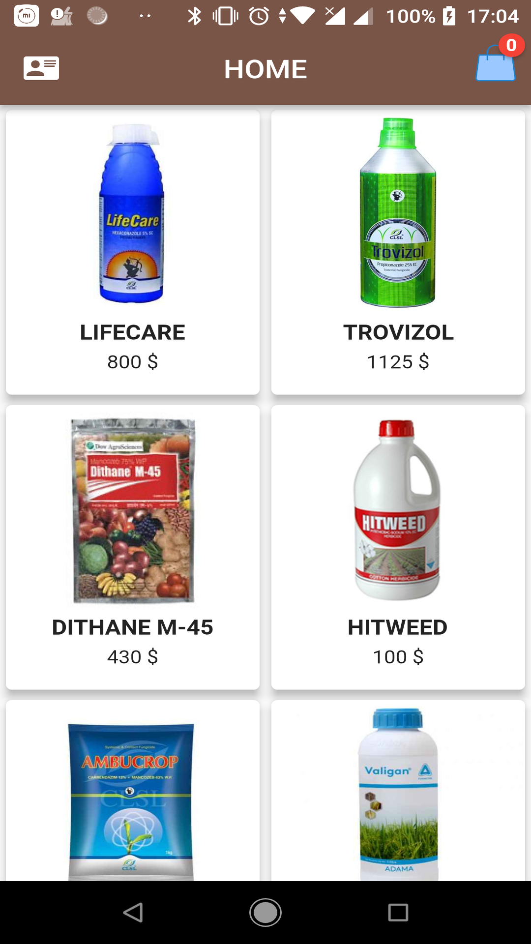 Ninasoft E-Commerce Flutter screenshot