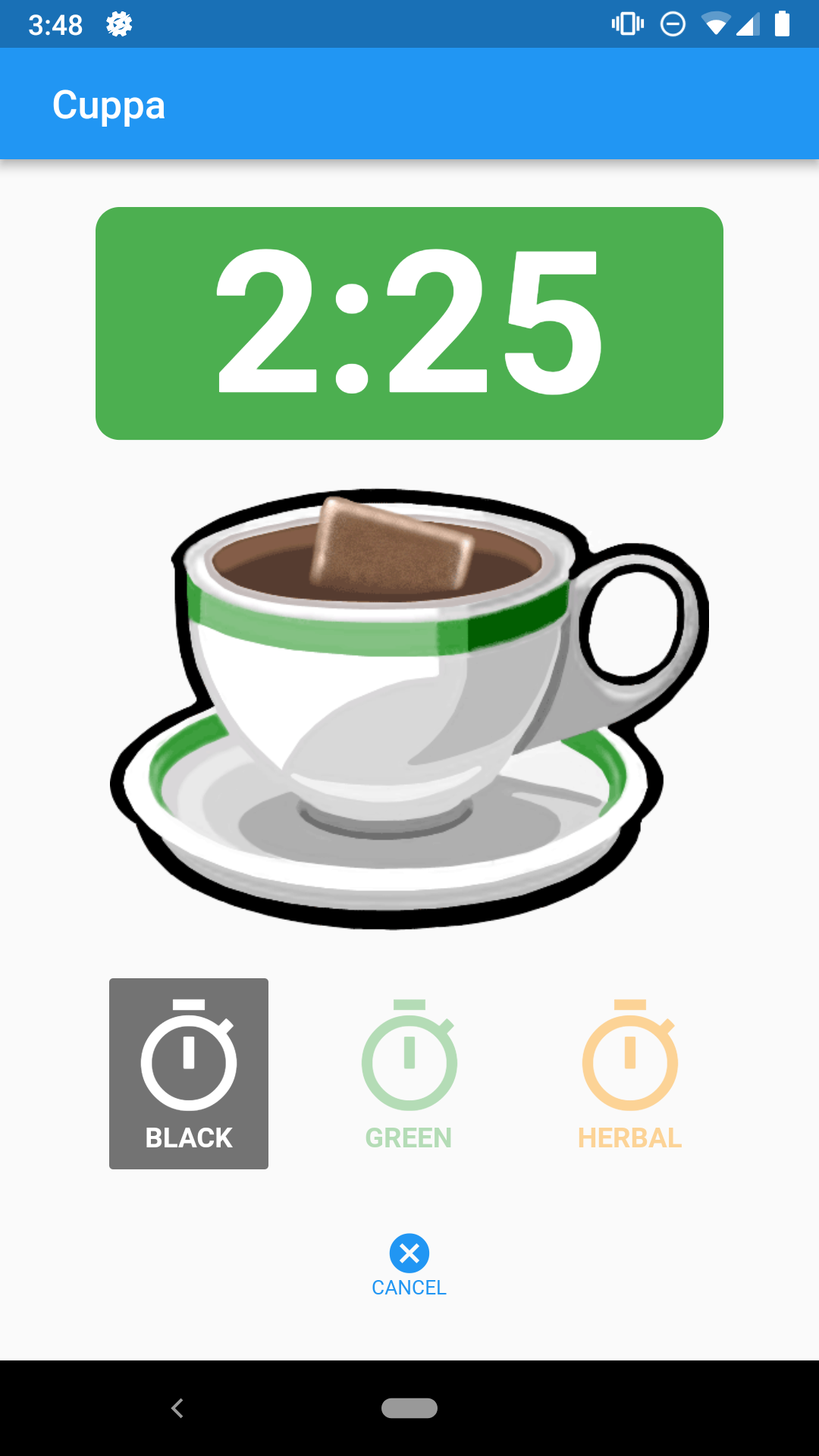 Cuppa screenshot