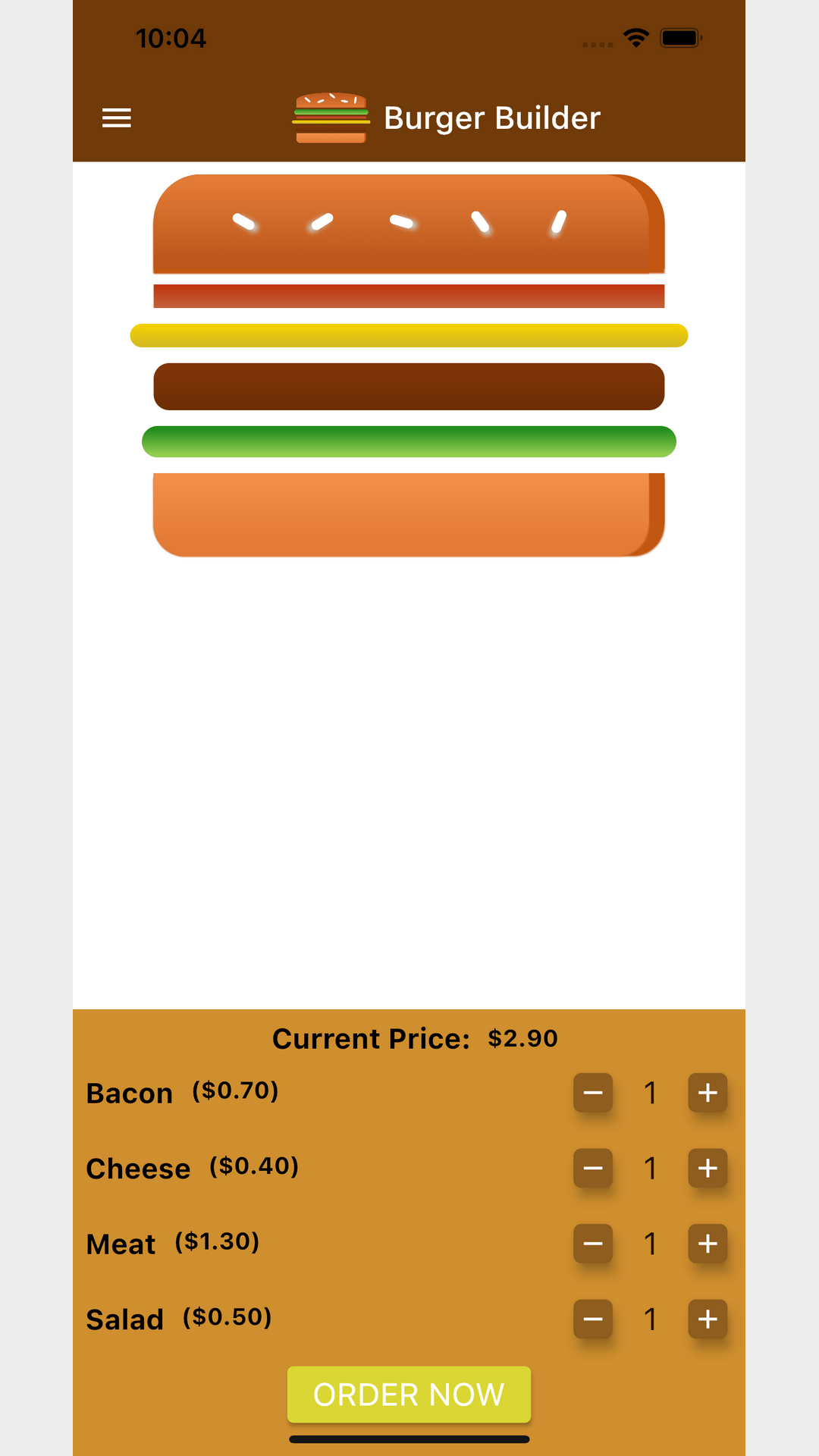 Burger Buildr screenshot