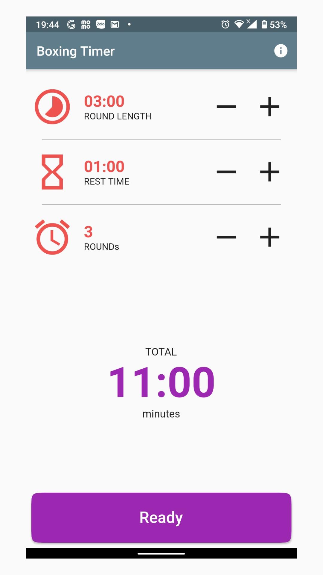 B7 Boxing Timer screenshot