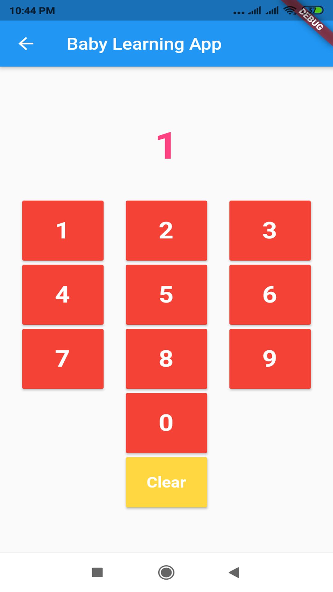 Baby Learning App screenshot