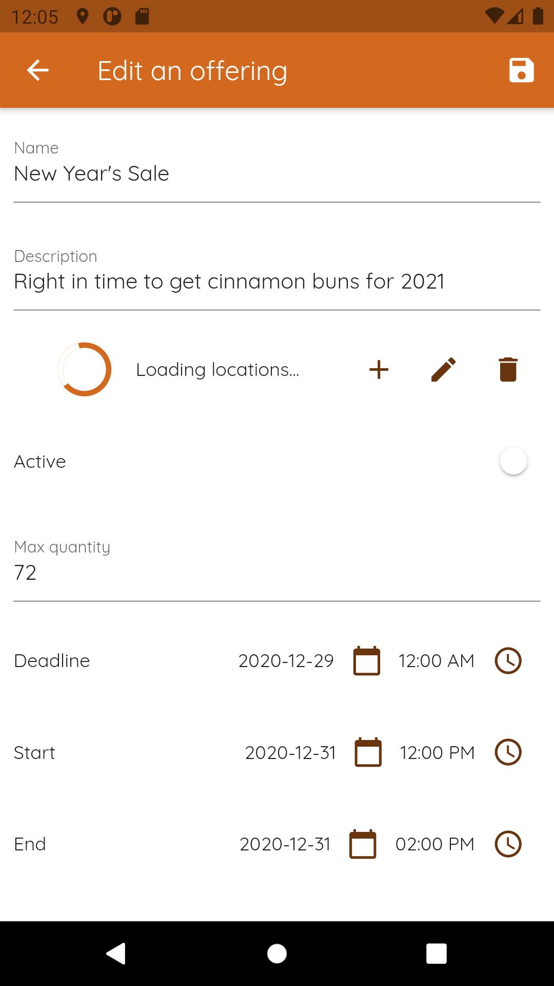 MyCinnamonRolls screenshot 3