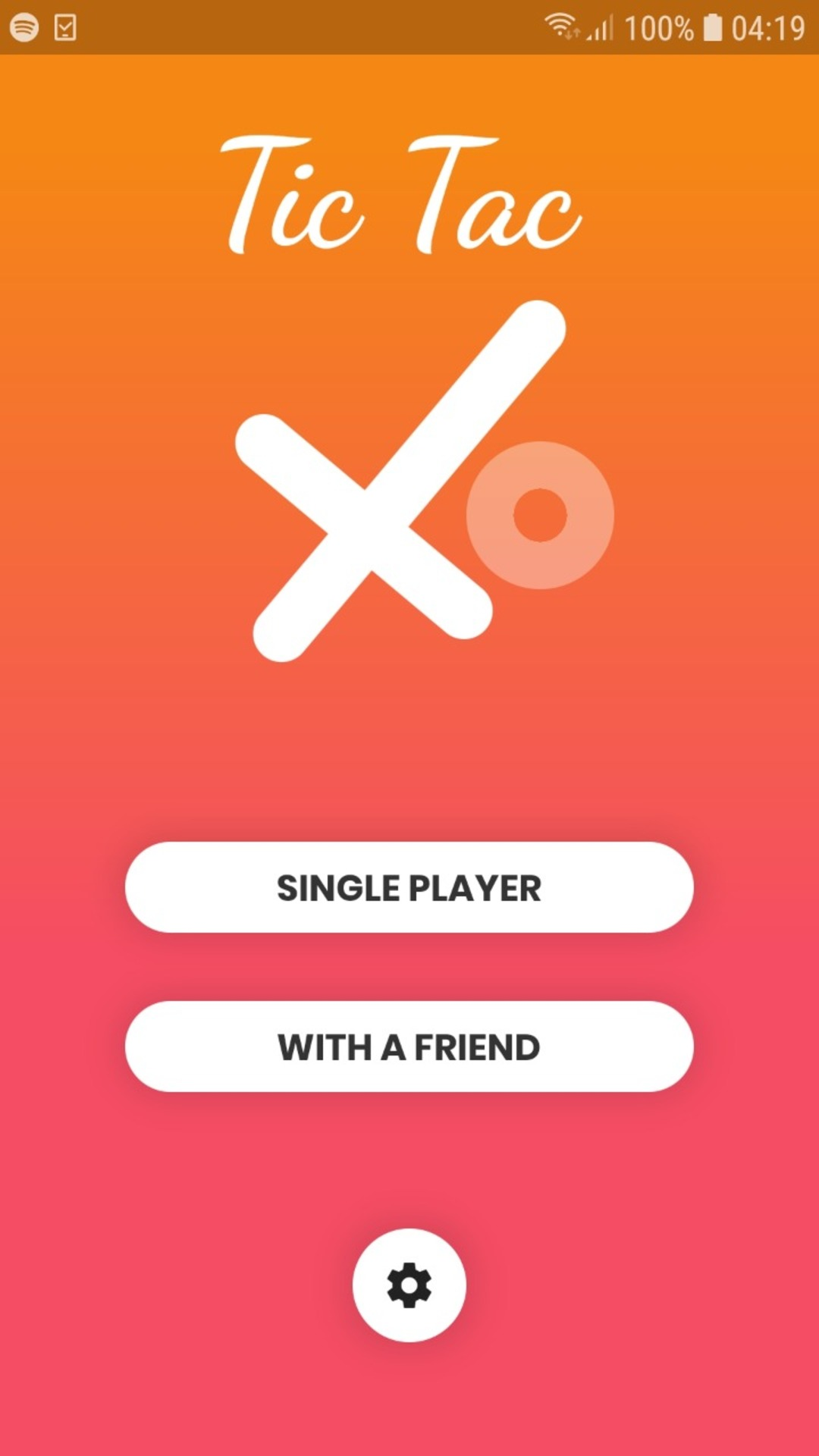 tictactoe_game screenshot