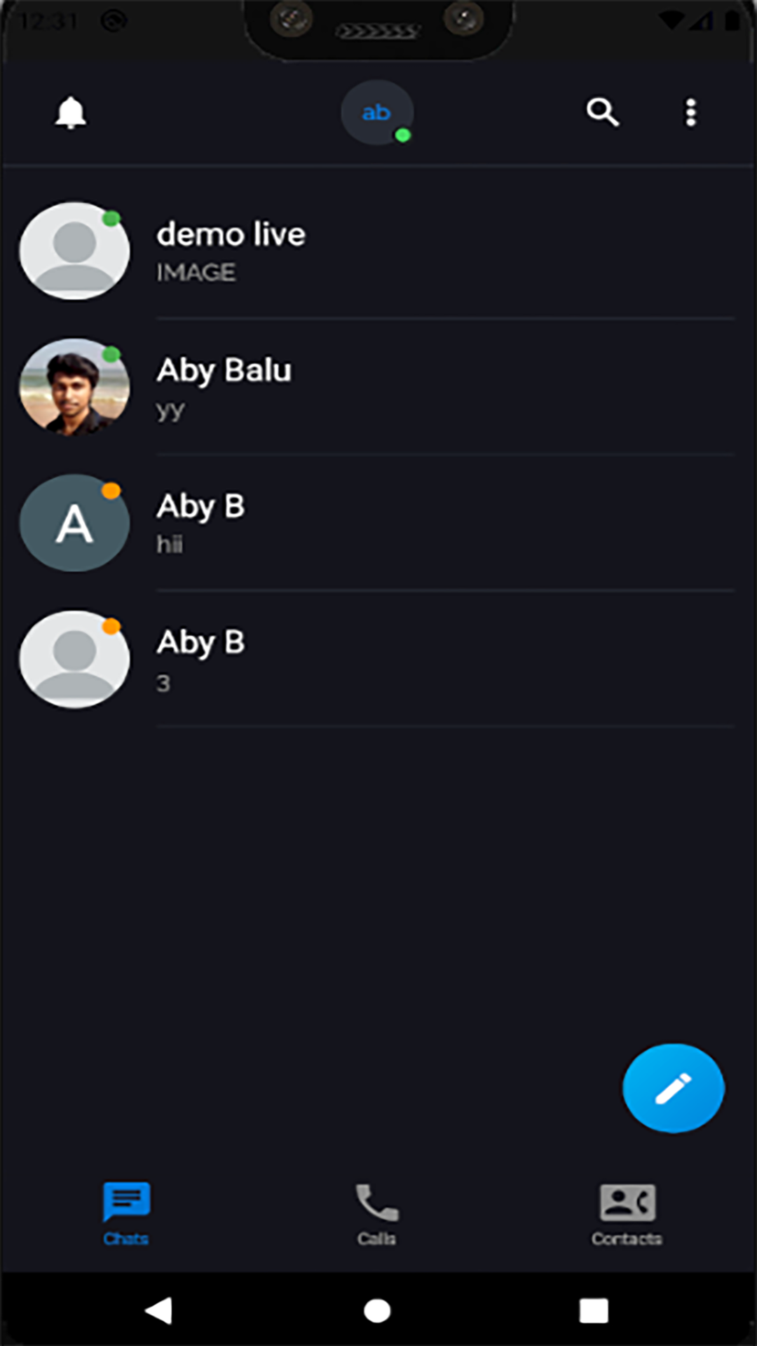Aby B screenshot 2