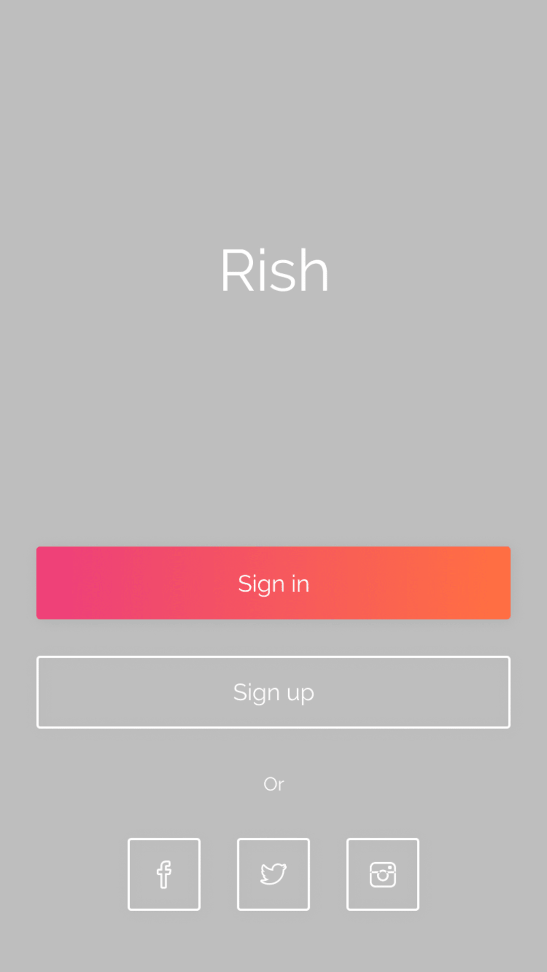 Dating app UI screenshot