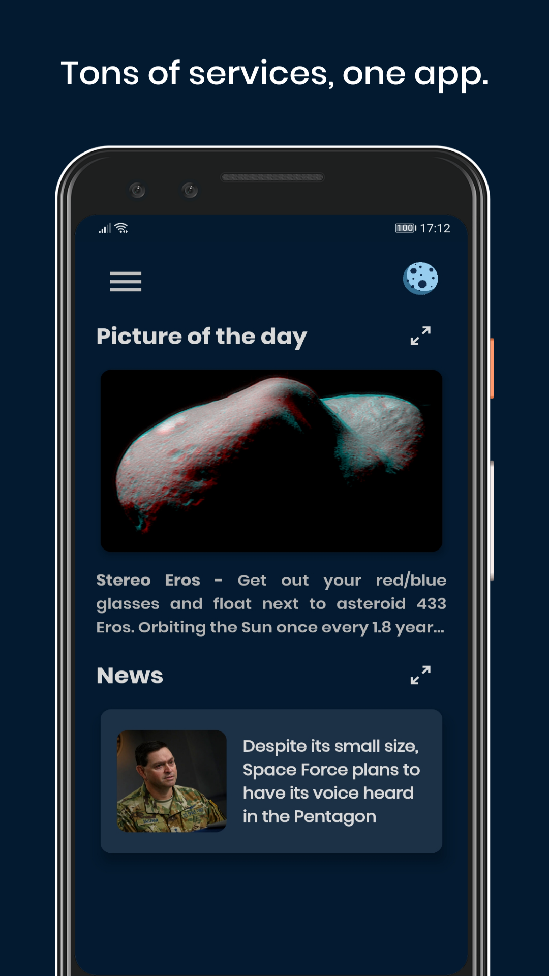Astropocket screenshot