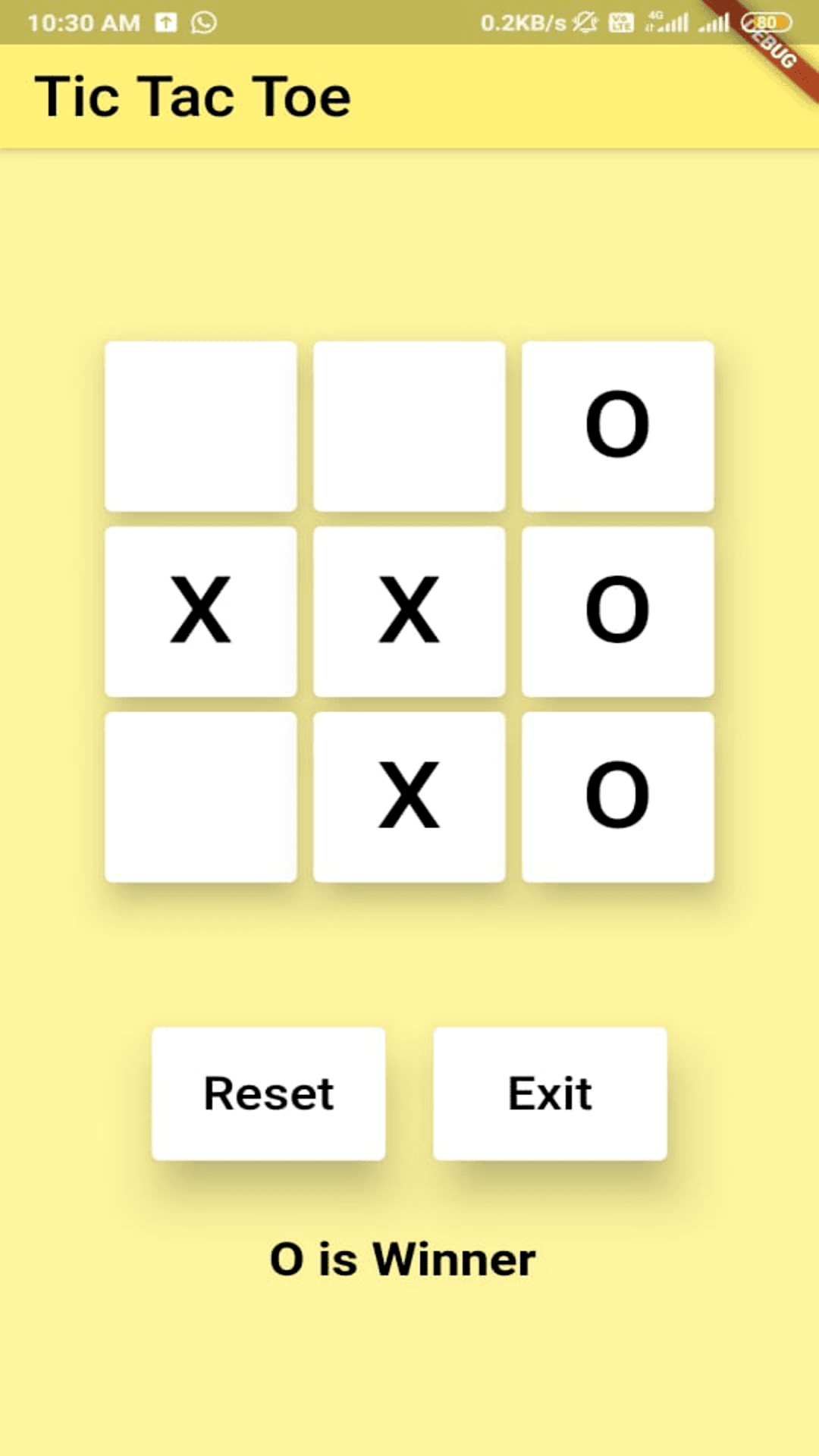 Tic Tac Toe by Chaitanya screenshot