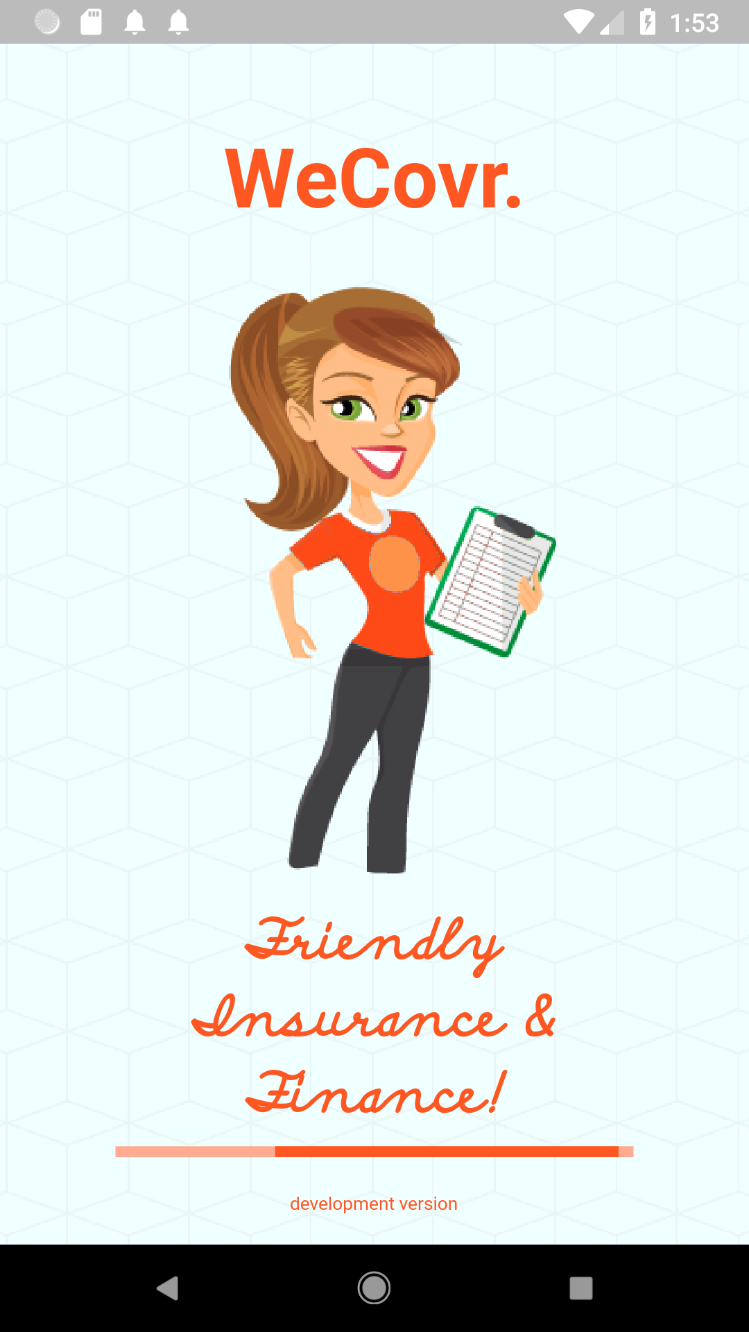 WeCovr - Friendly Insurance and Finance screenshot