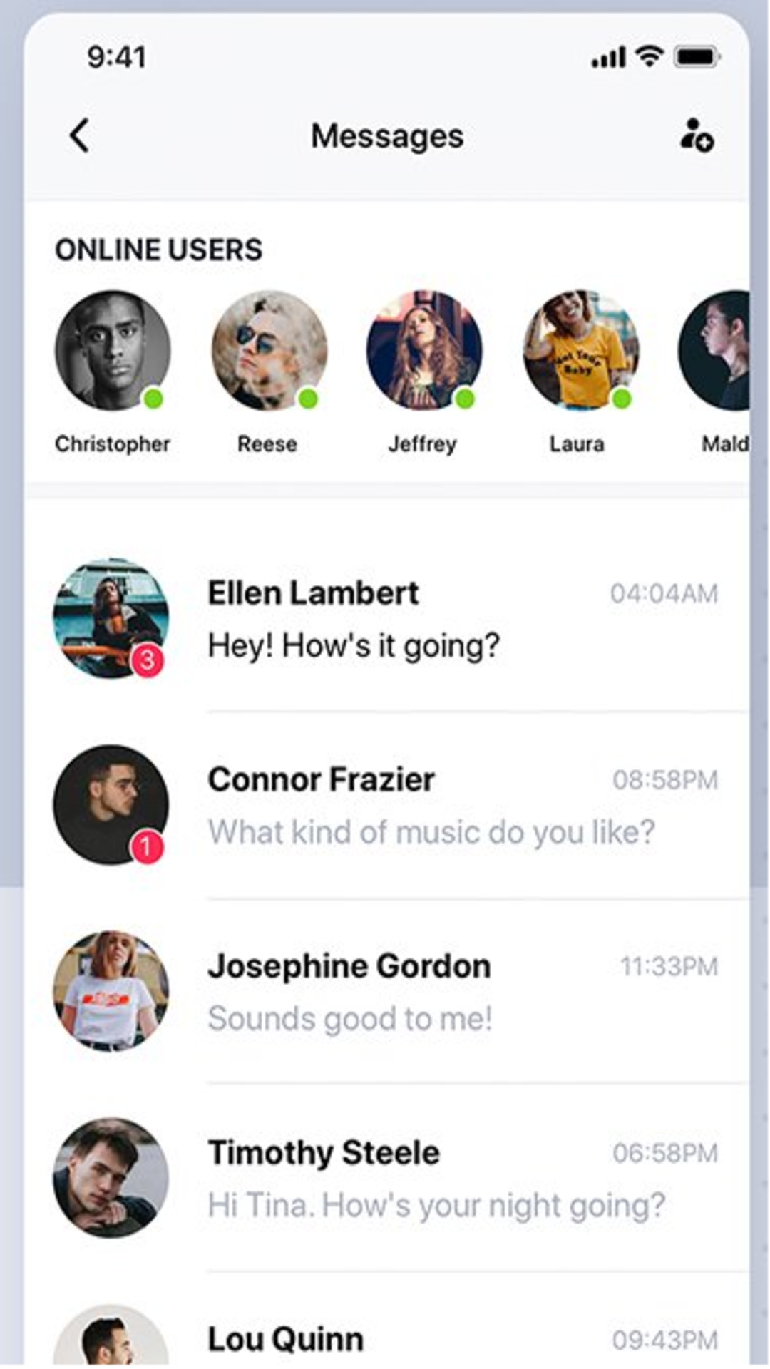 QuickChat screenshot