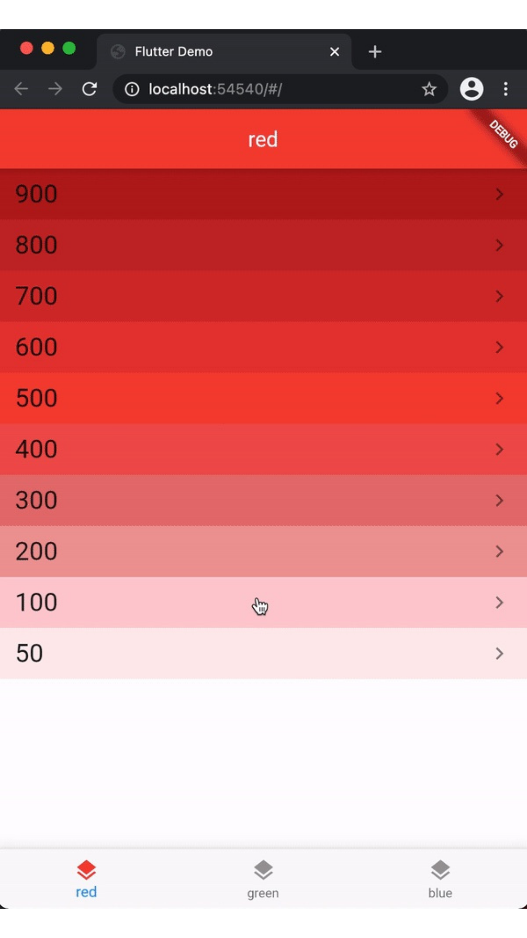 Colorimeter screenshot