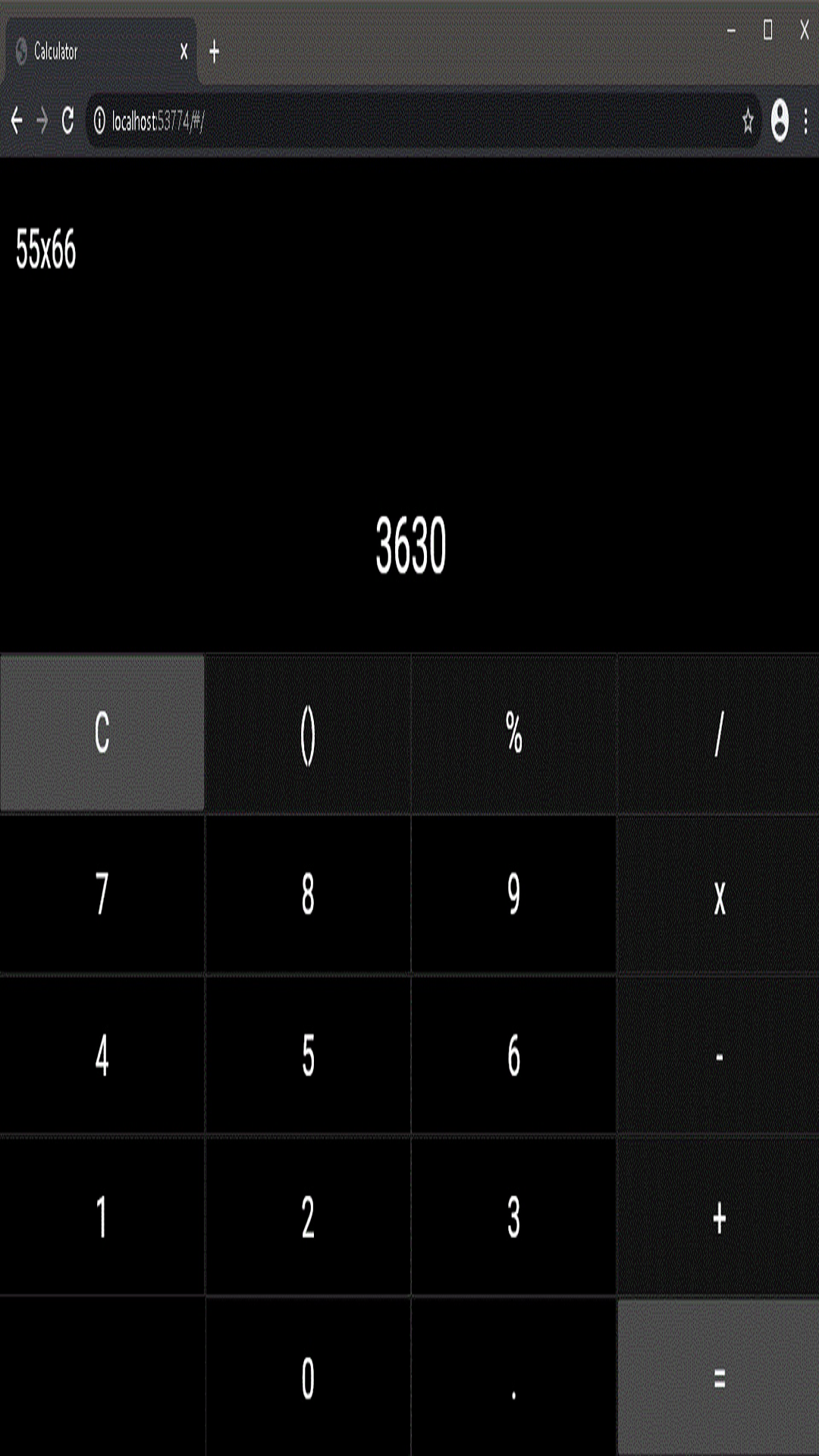 Calculatus Flutter screenshot