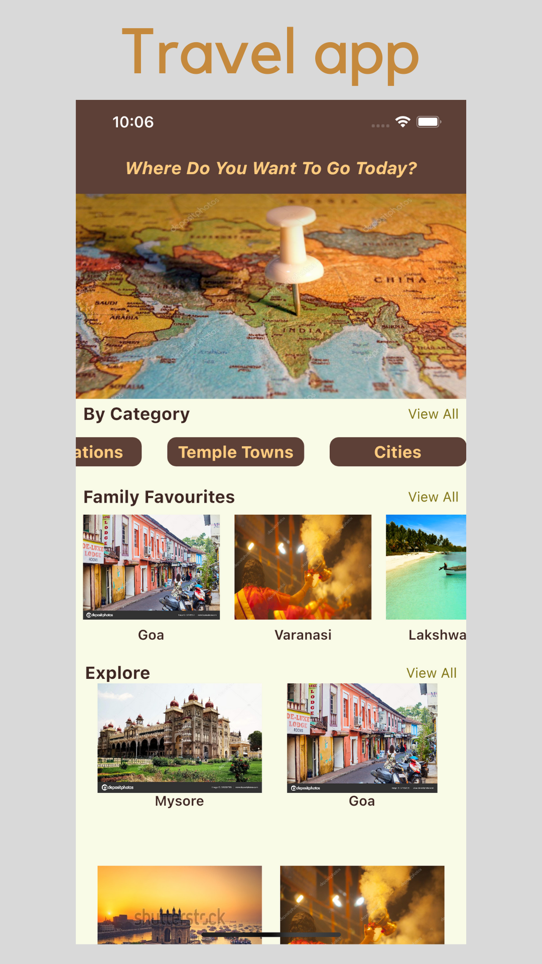 India Travel App screenshot
