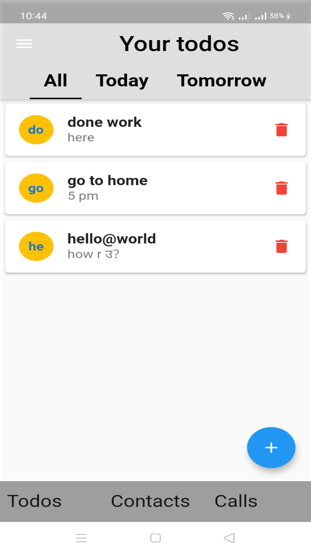 Todo_task screenshot
