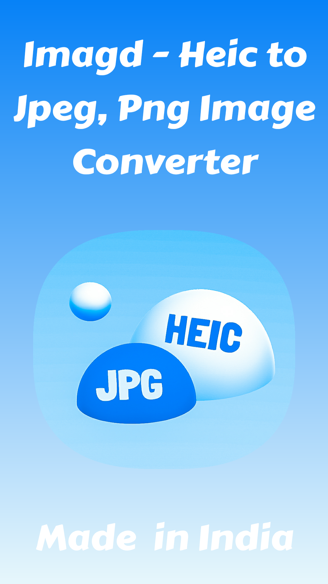 Imagd - Heic to Jpeg, Png Image Converter screenshot