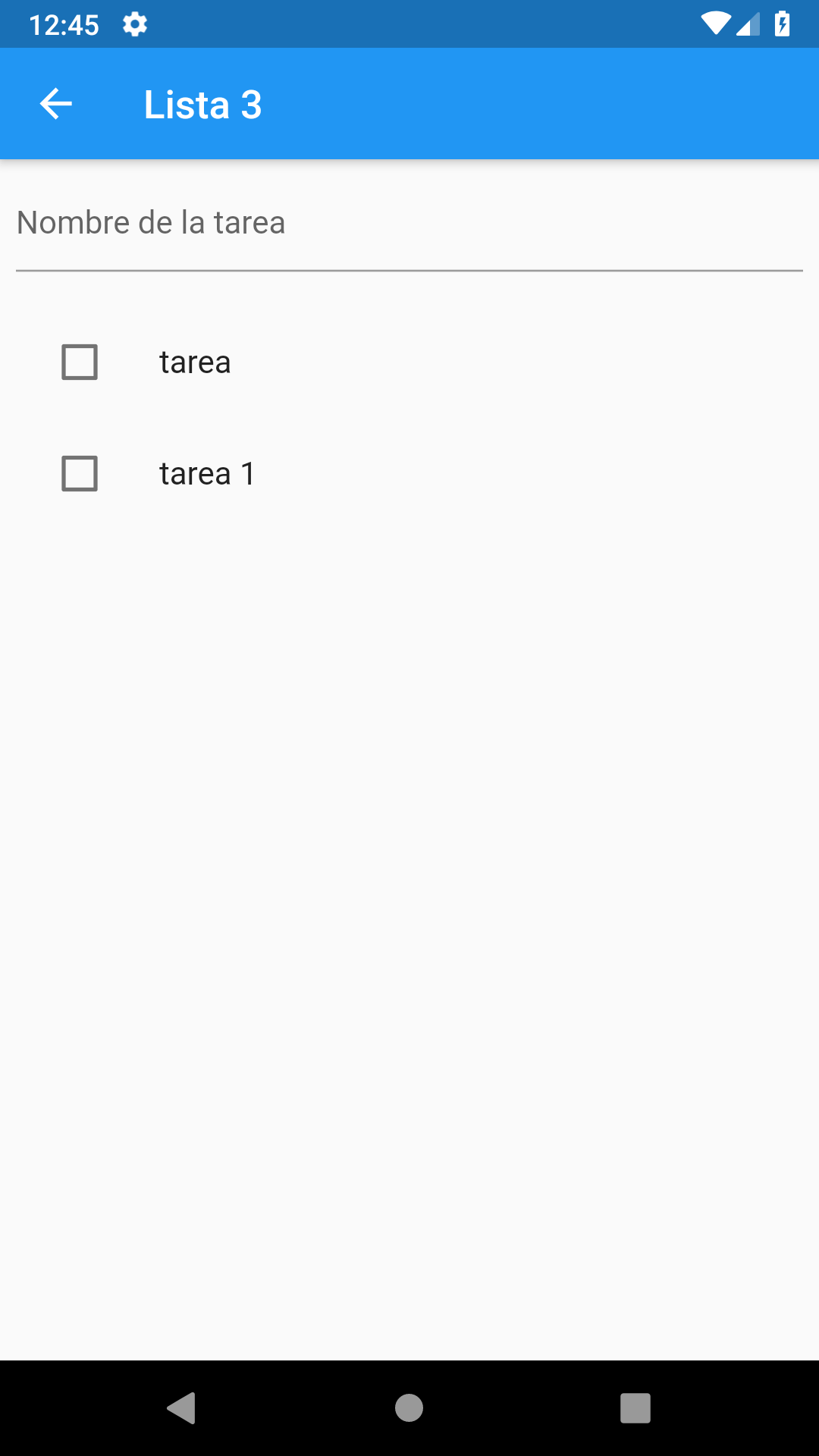 To Do screenshot