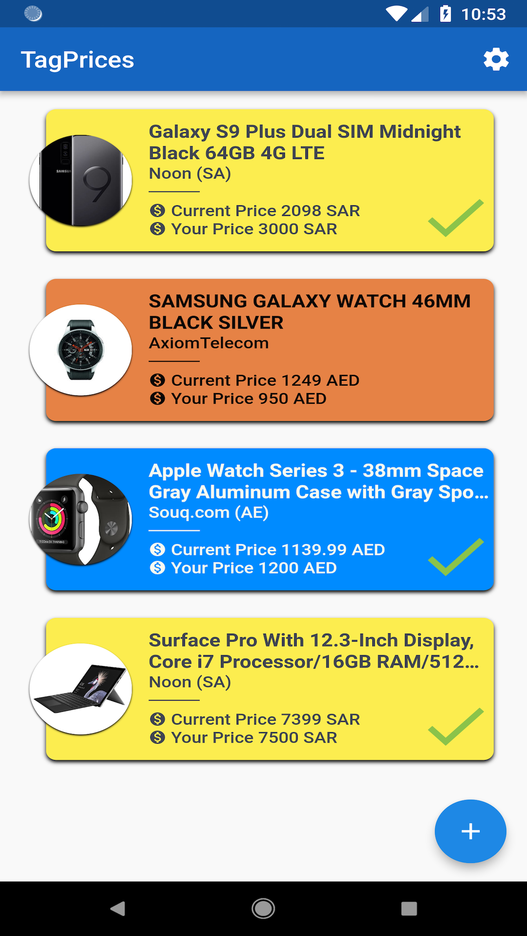 TagPrices screenshot