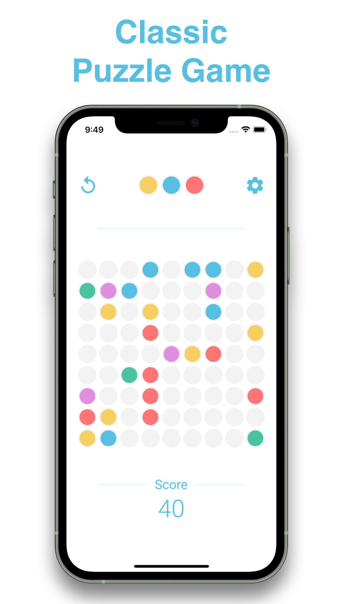 Color Lines - Board Game screenshot