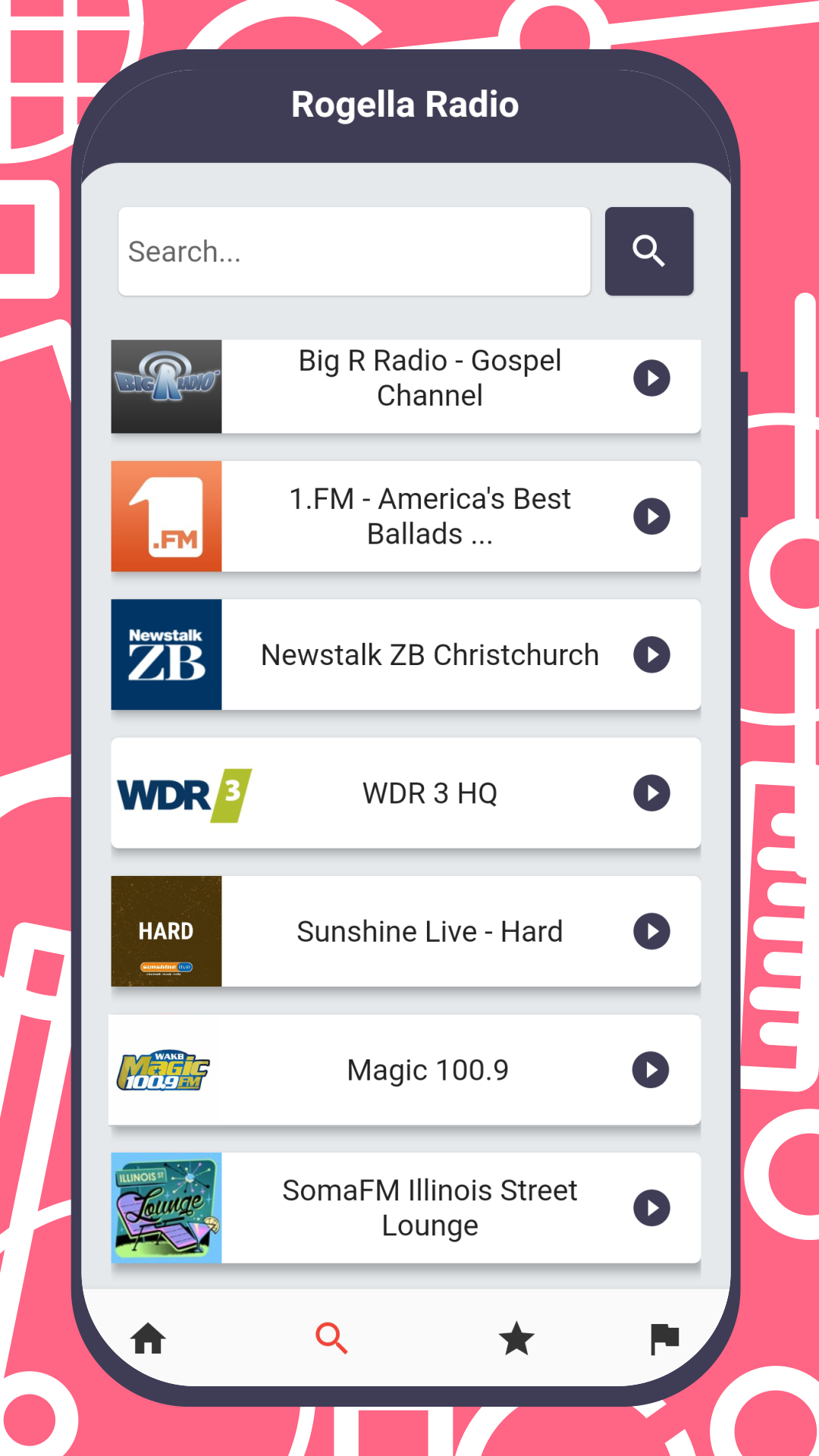 Rogella Radio - Free Live Radio screenshot