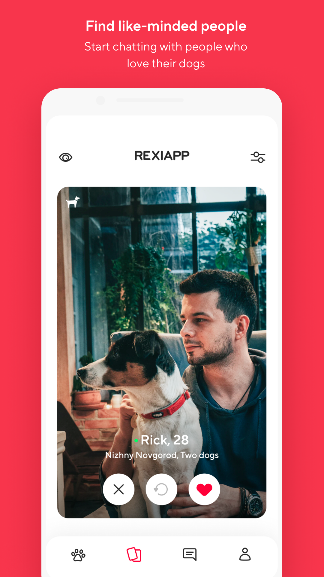 Rexi - Dog lovers dating app 🐕 screenshot