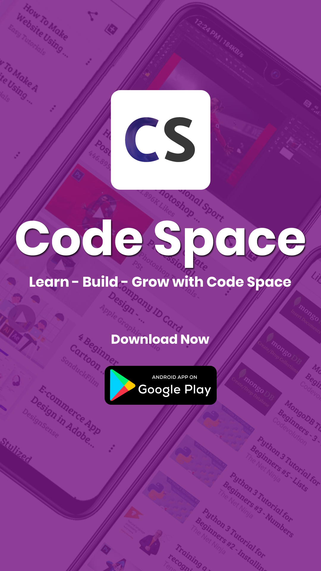 Code Space screenshot