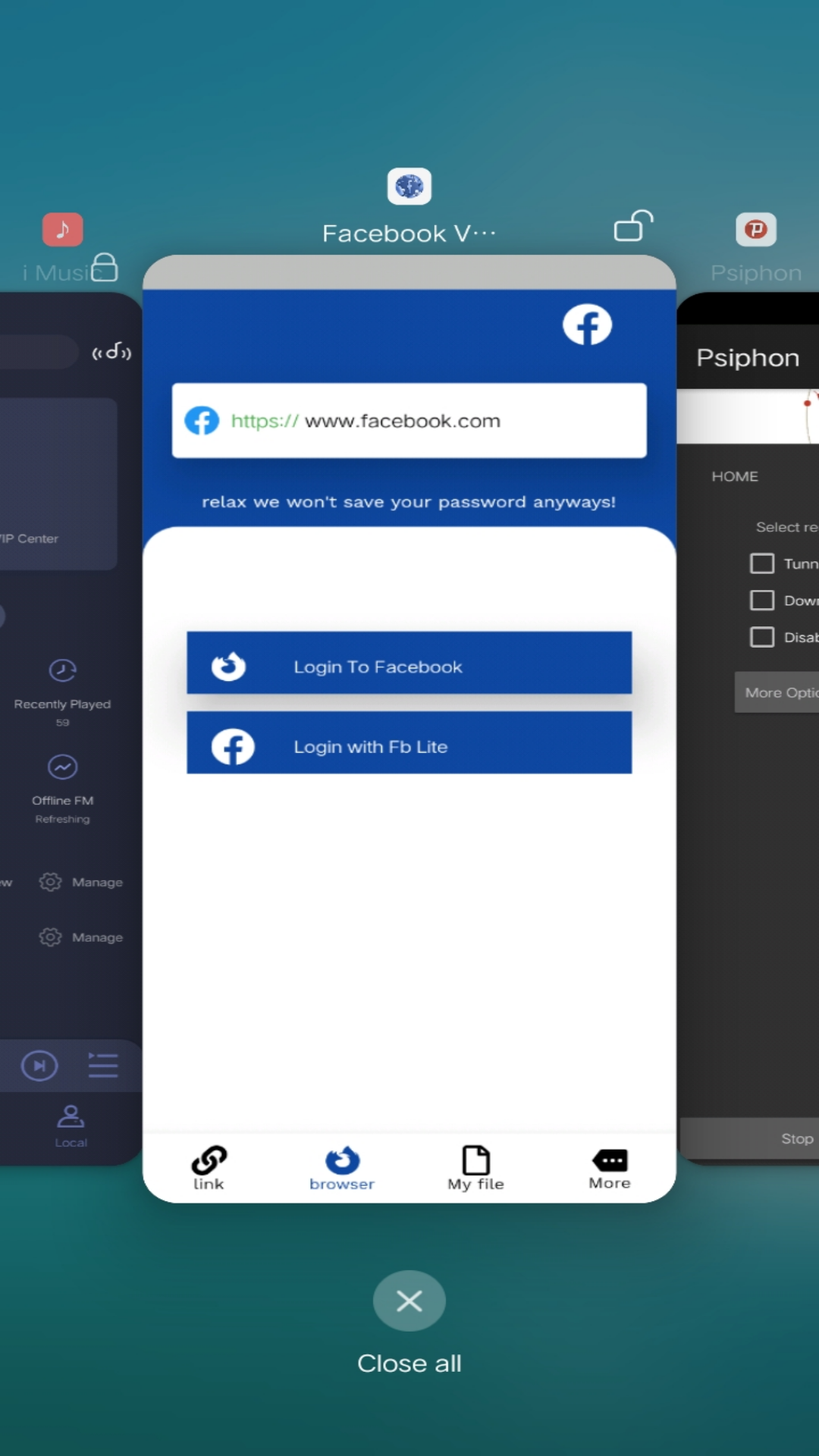Wolf Lite Video Downloader For Facebook screenshot 4