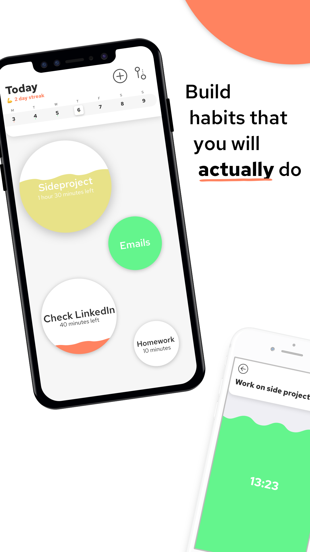 Today: Build Habits from To-Dos screenshot