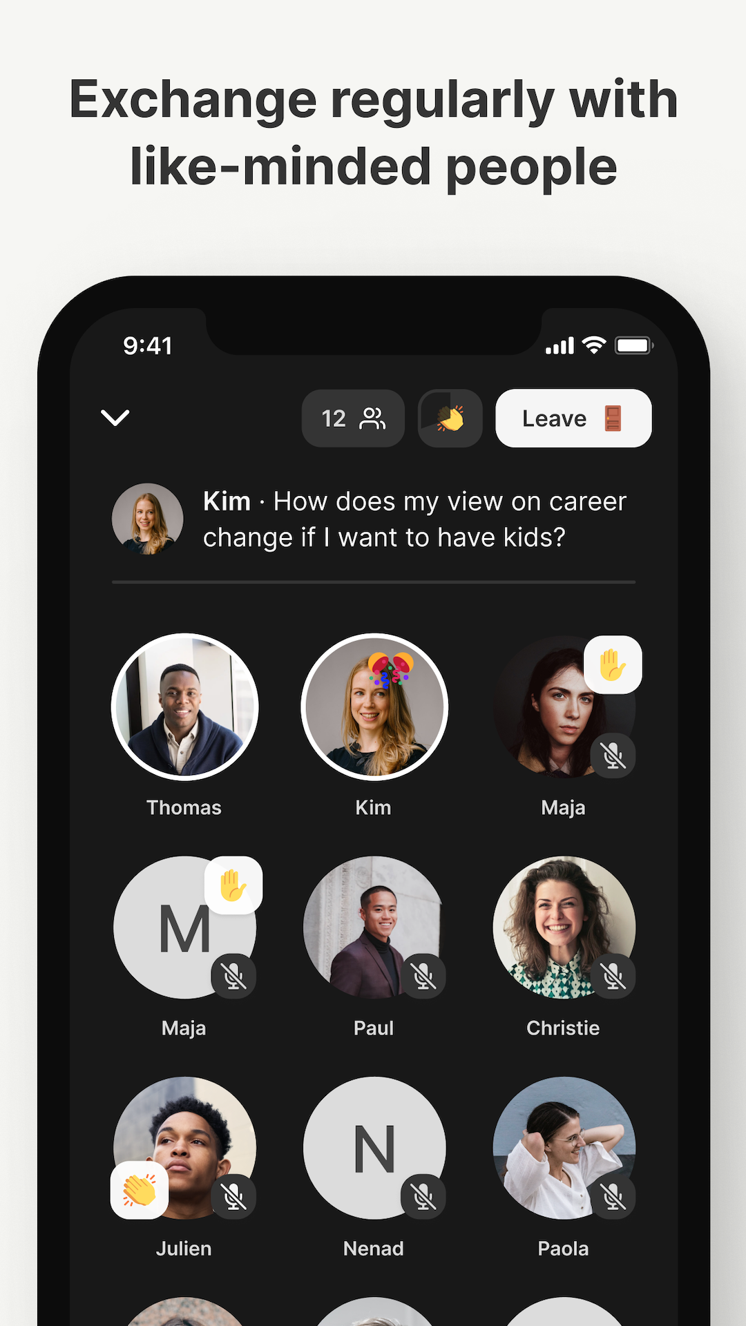 Angle: Social Audio and Voice Chat screenshot