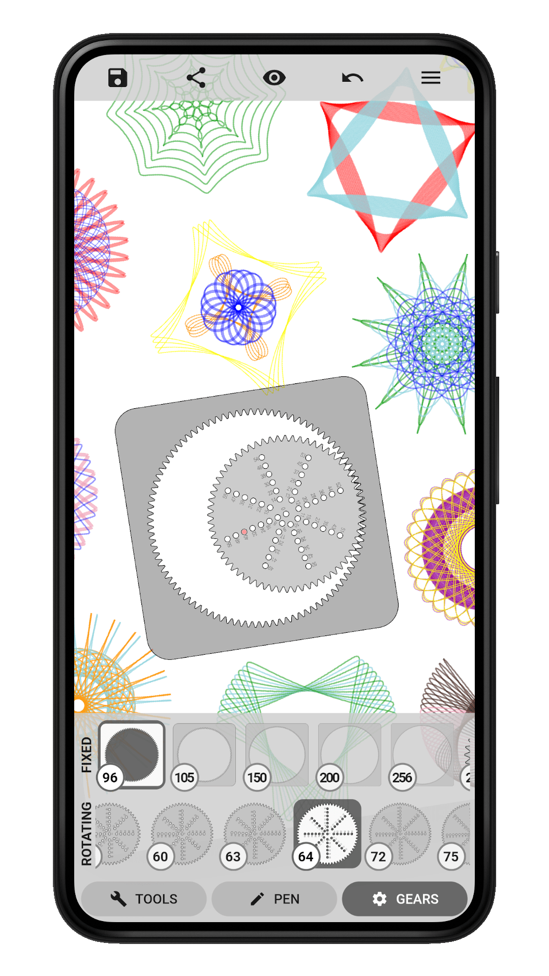 Inspiral screenshot