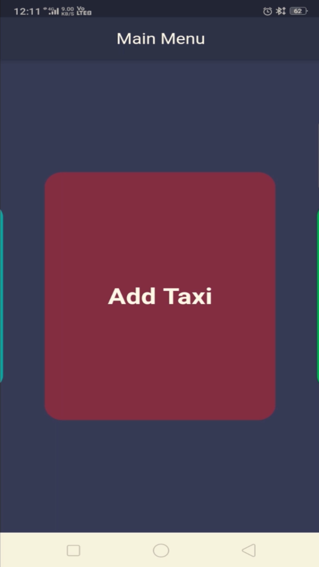 Taxi Management App screenshot
