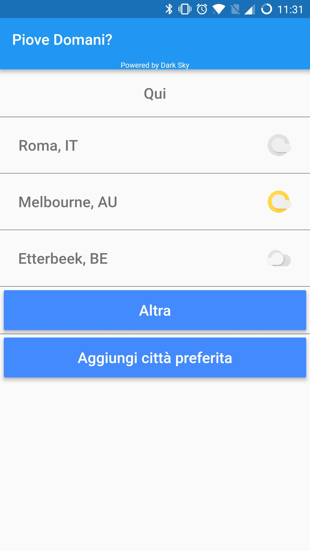 Piove Domani? screenshot