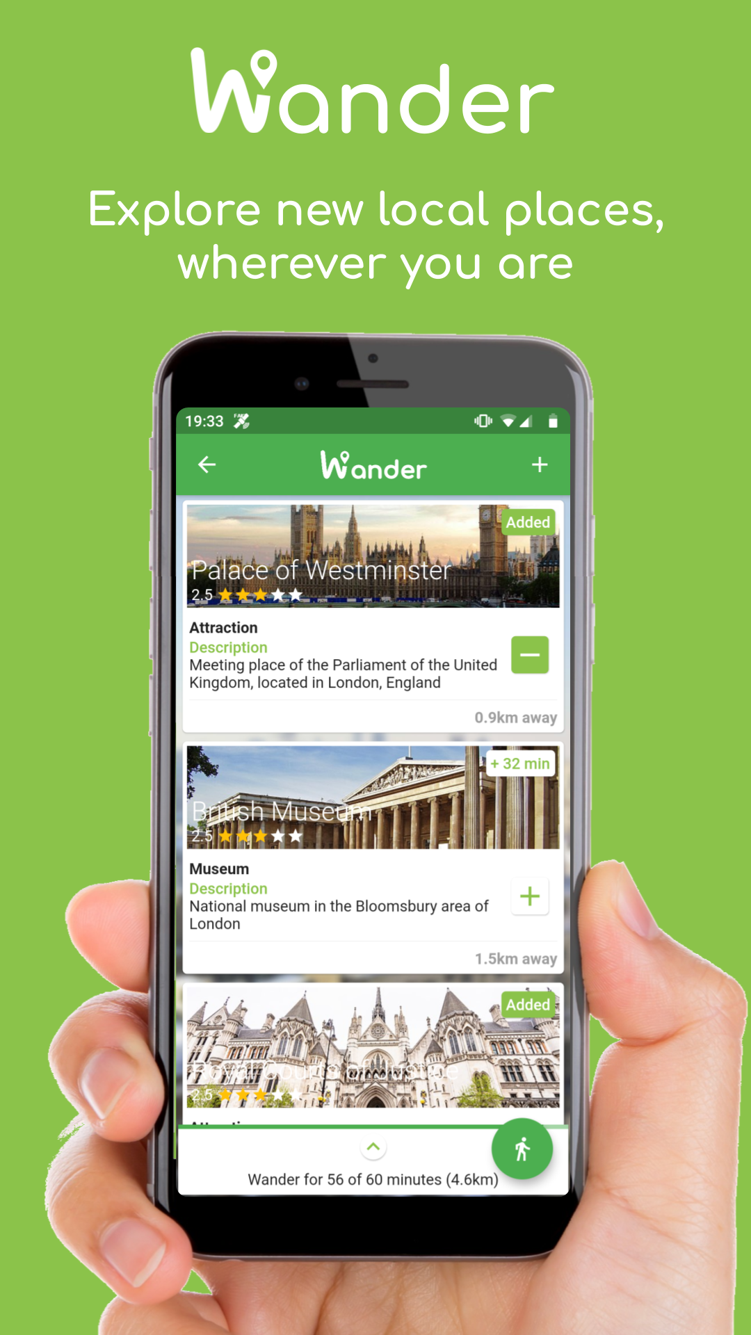 Wander: Explore Walking Routes Around You screenshot