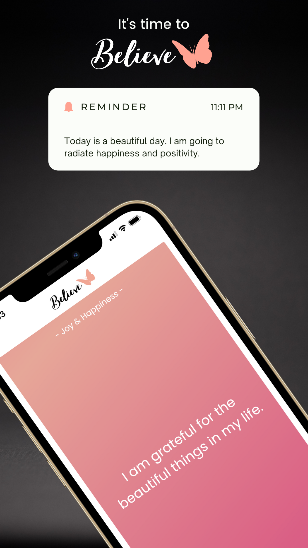 Believe - Daily Affirmations screenshot