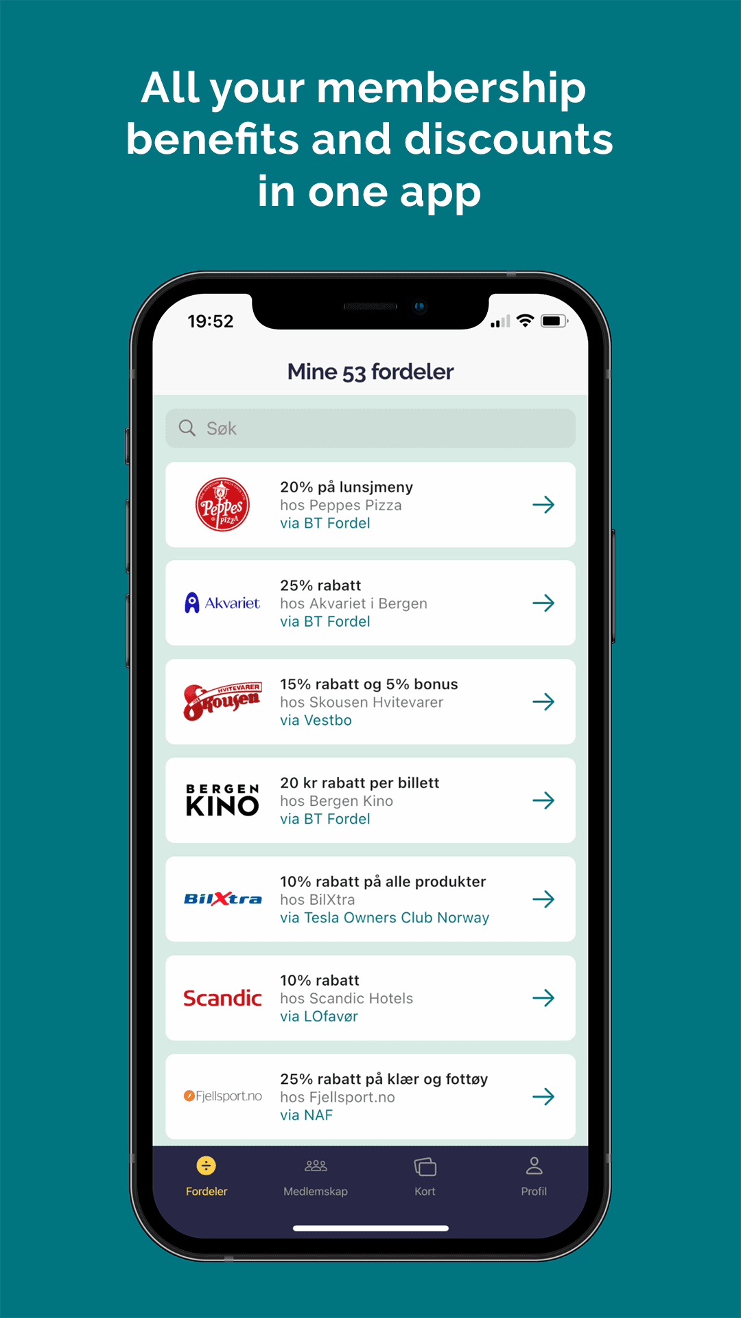 Fordel (Benefit) screenshot