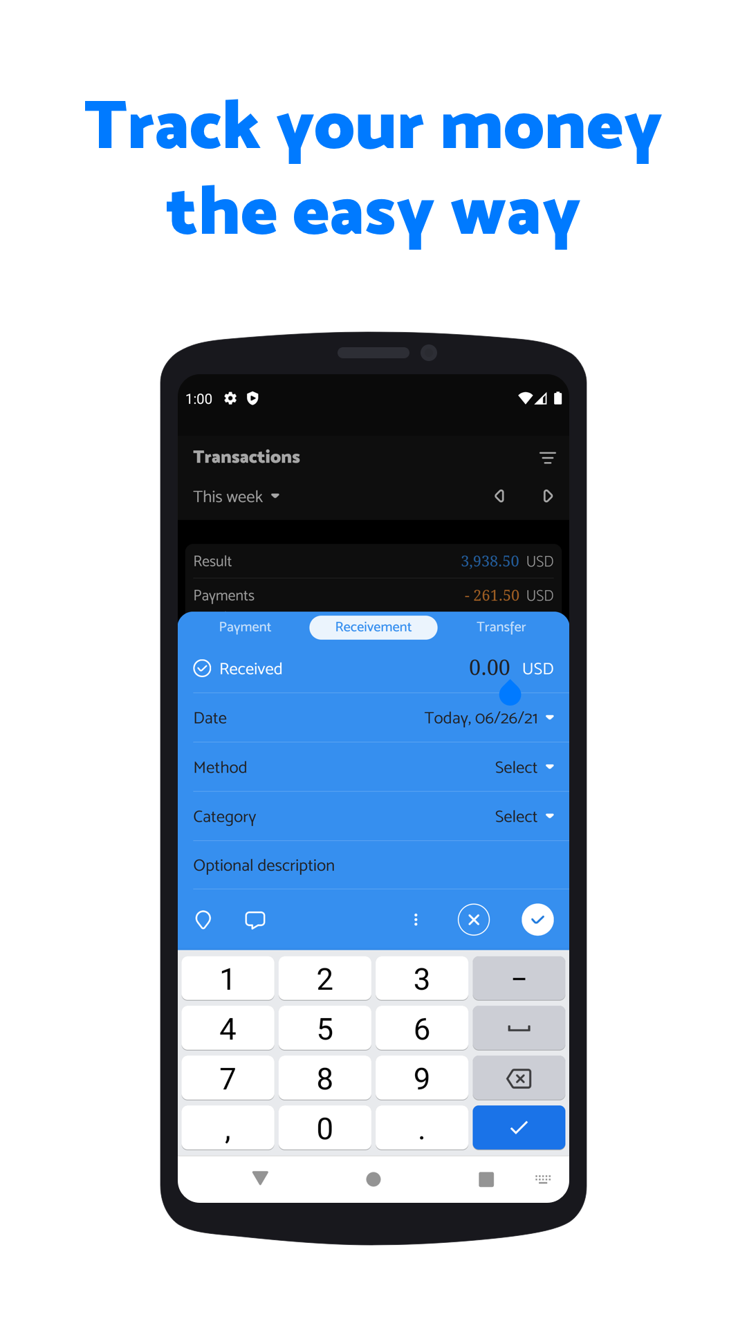 Finansi App screenshot