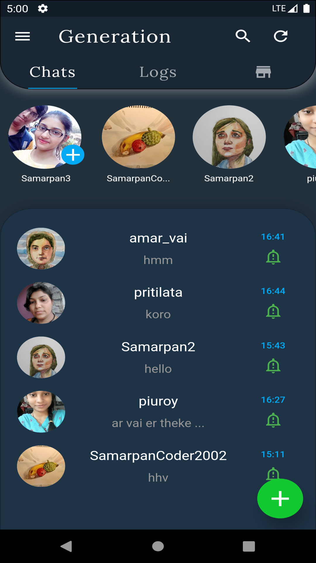 Generation screenshot