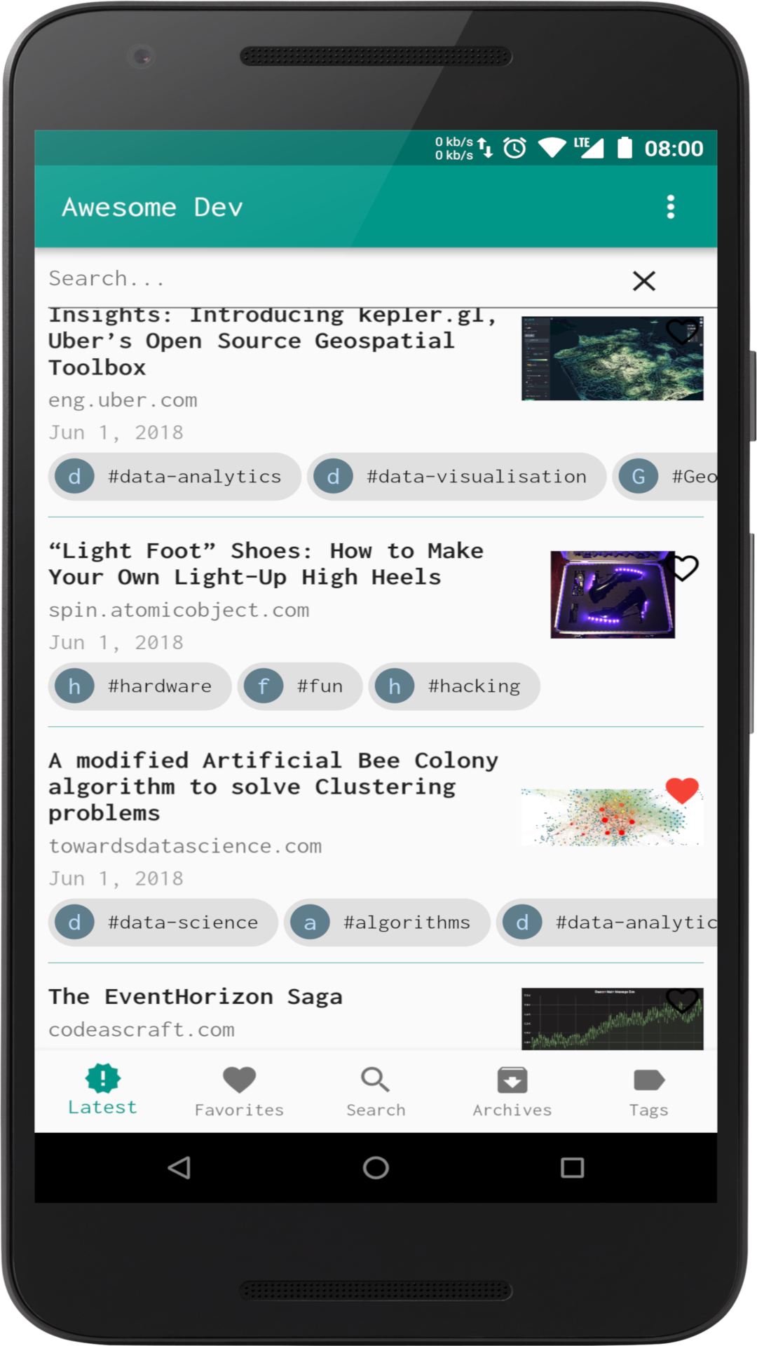 Dev Feed screenshot