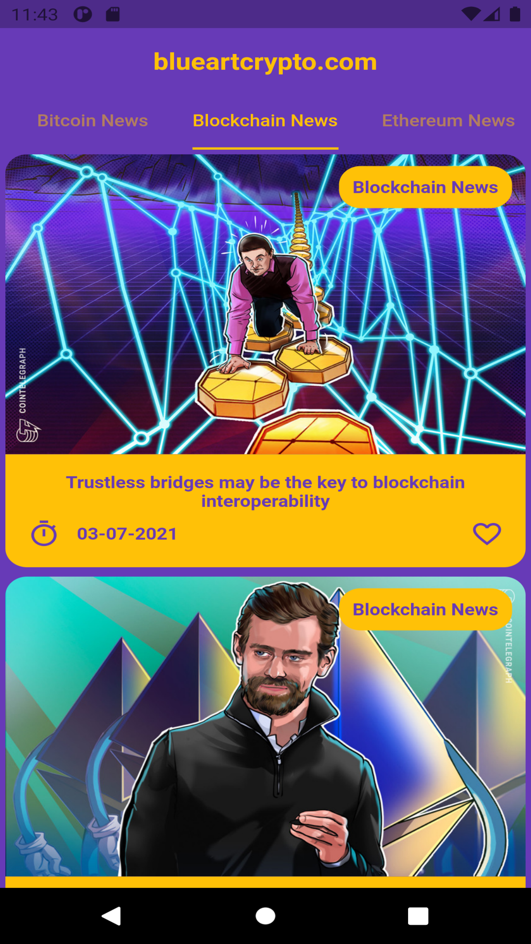 Blueartcrypto 24/7 screenshot