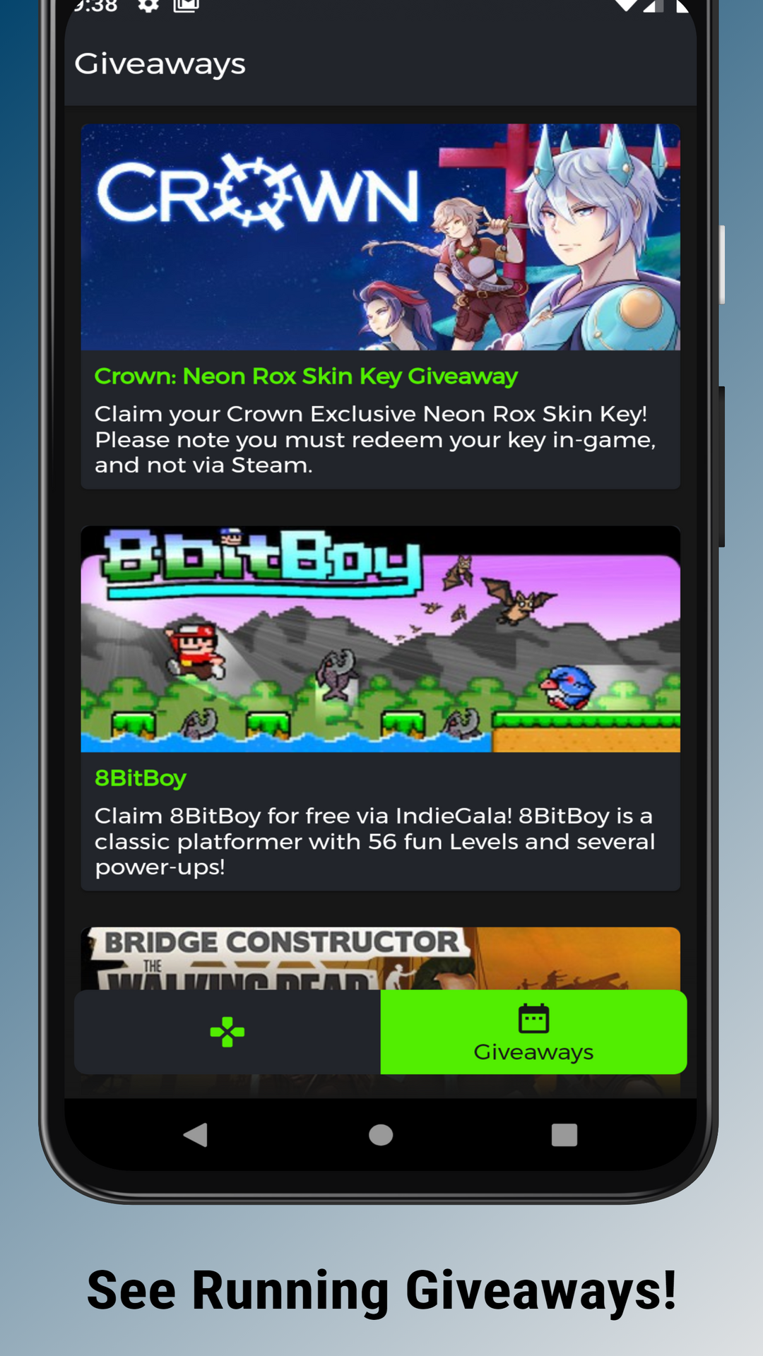 GG: Free Games And Giveaways screenshot