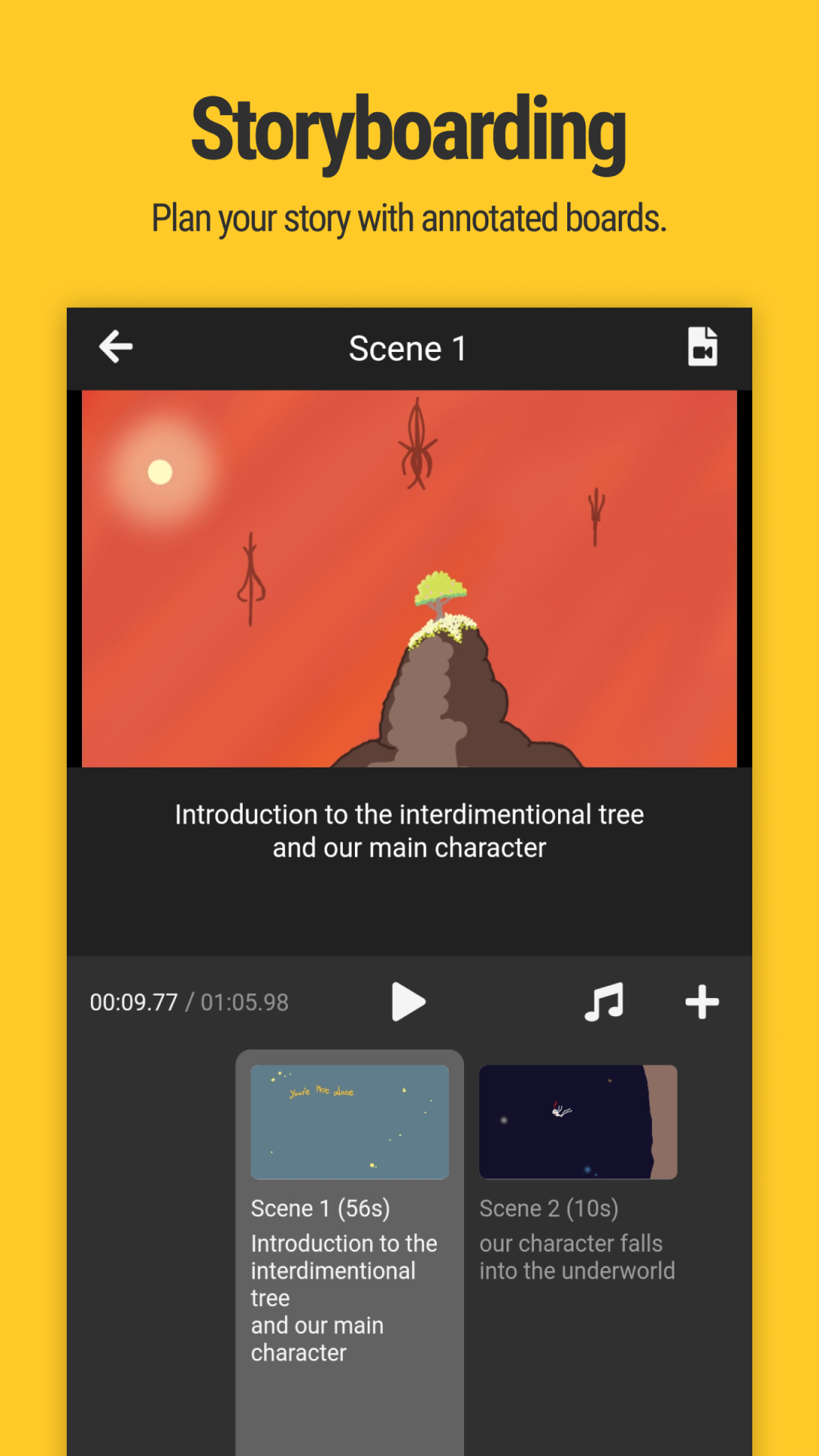Mooltik - Storyboard & Cartoon Animation Creator screenshot