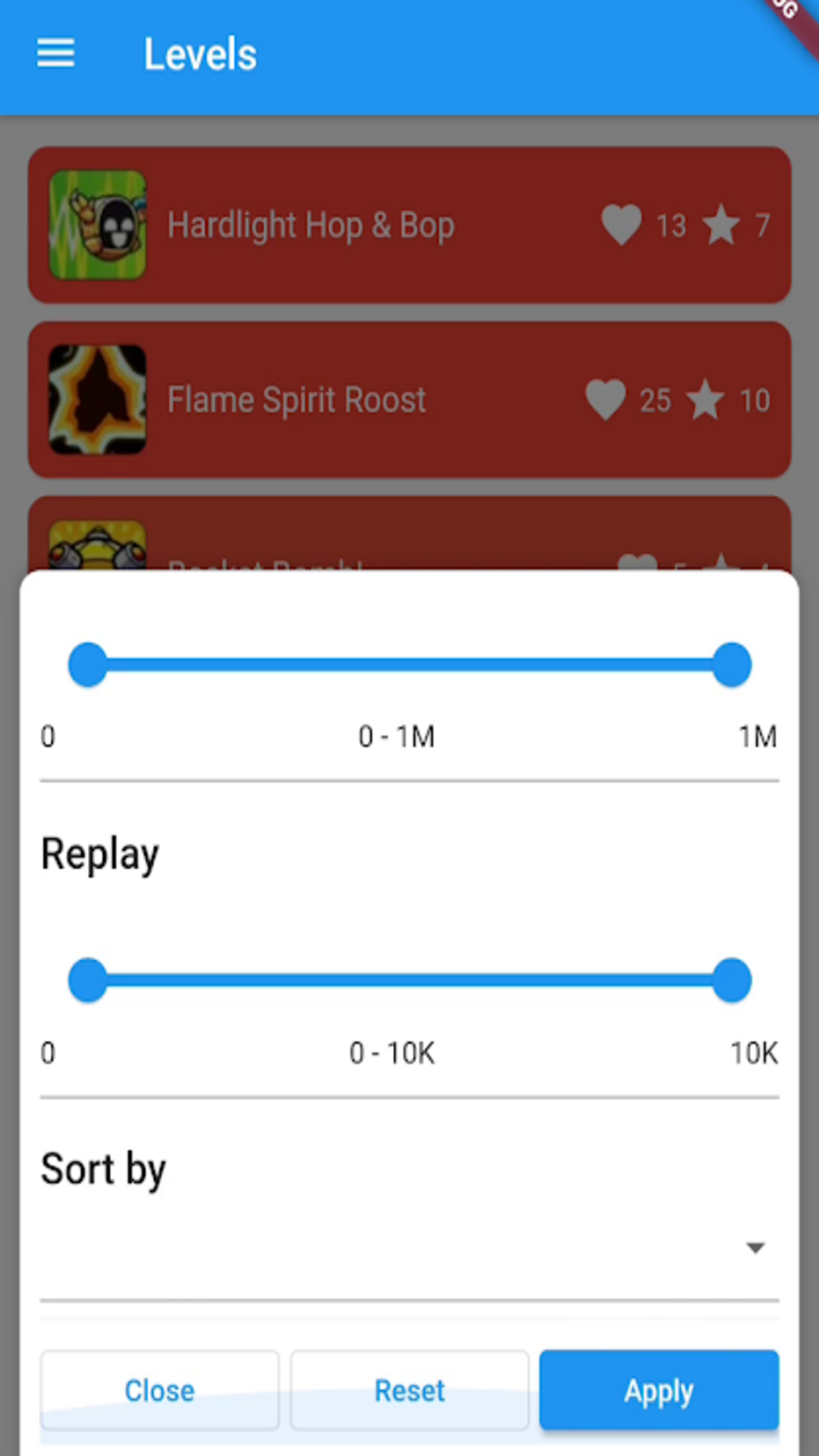 Levelhead Browser screenshot