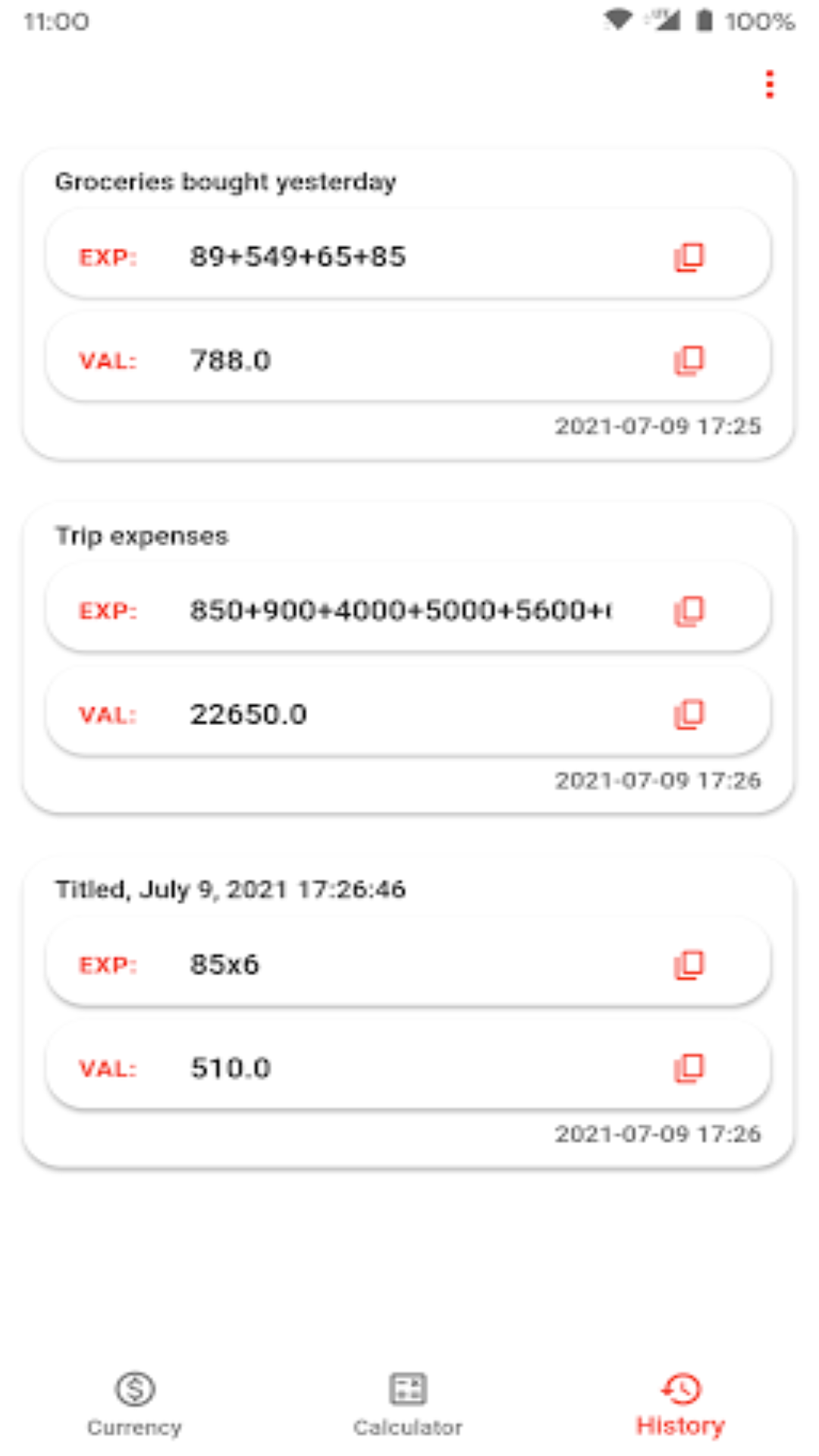 Calculator Lite screenshot 3