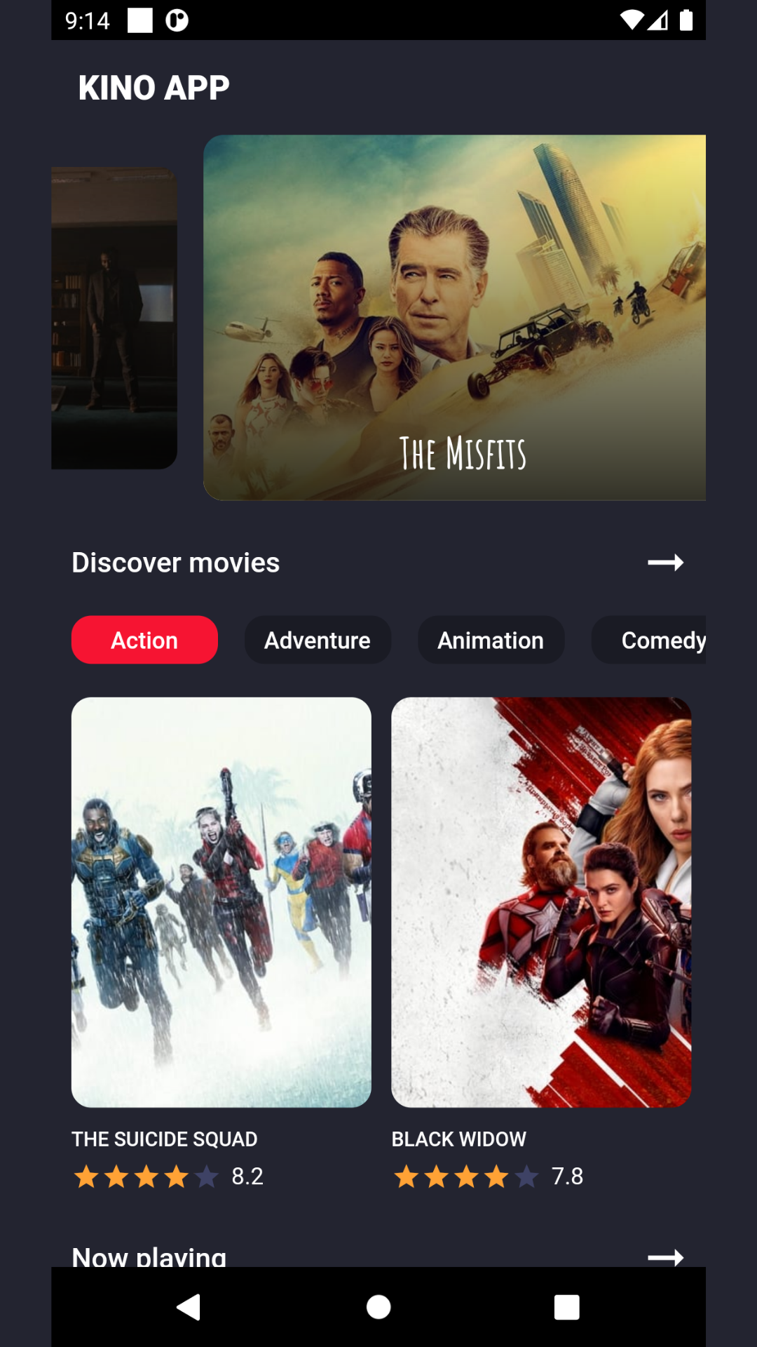 Kino App screenshot