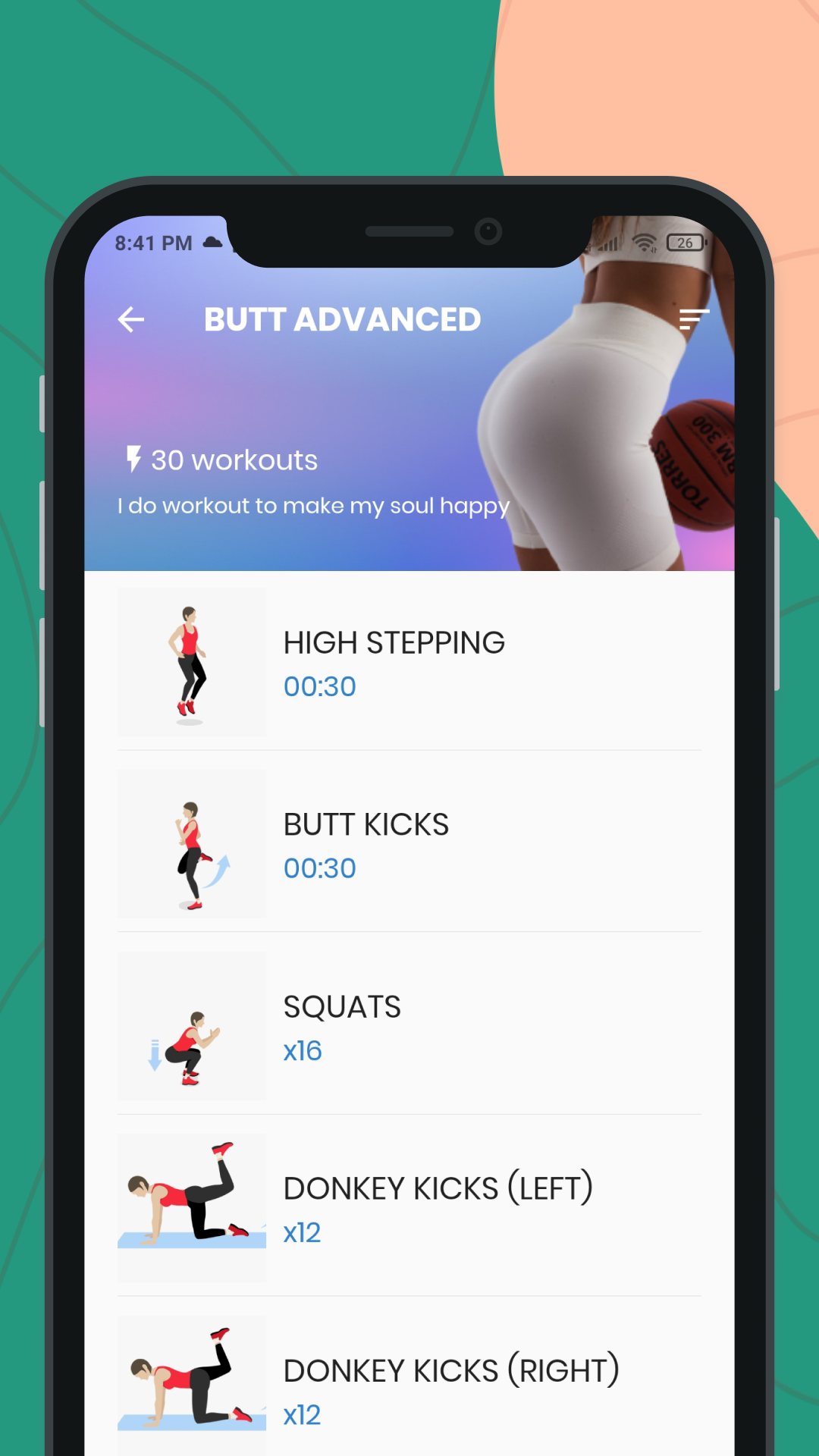 9 Fit Women Workout screenshot